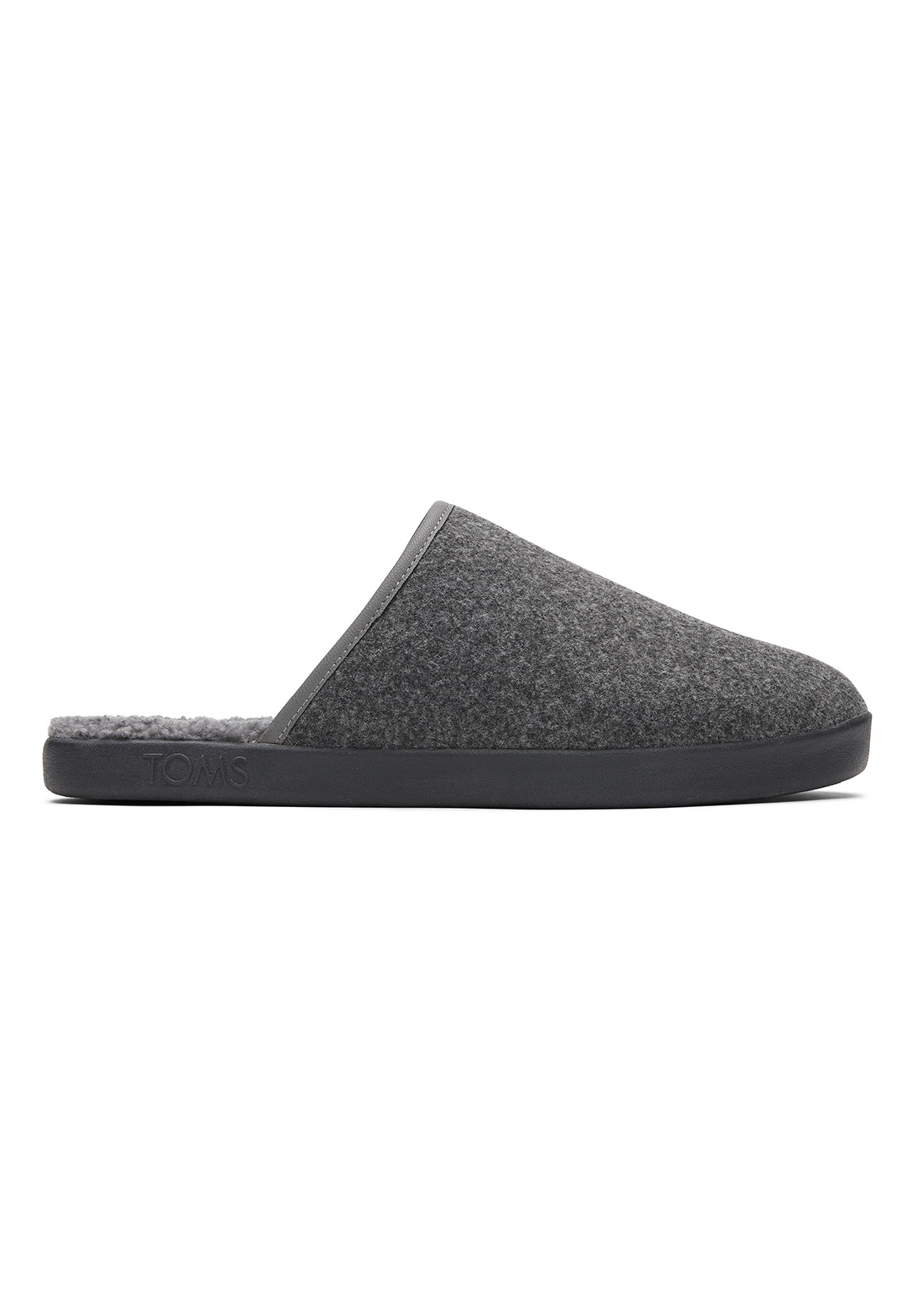 TOMS Herren Hausschuhe HARBOR 10016859 Smoke Grey Dunkelgrau günstig online kaufen