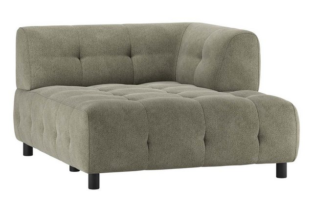 WOOOD Sofa Louis Chaiselongue aus Chenille Rechts günstig online kaufen