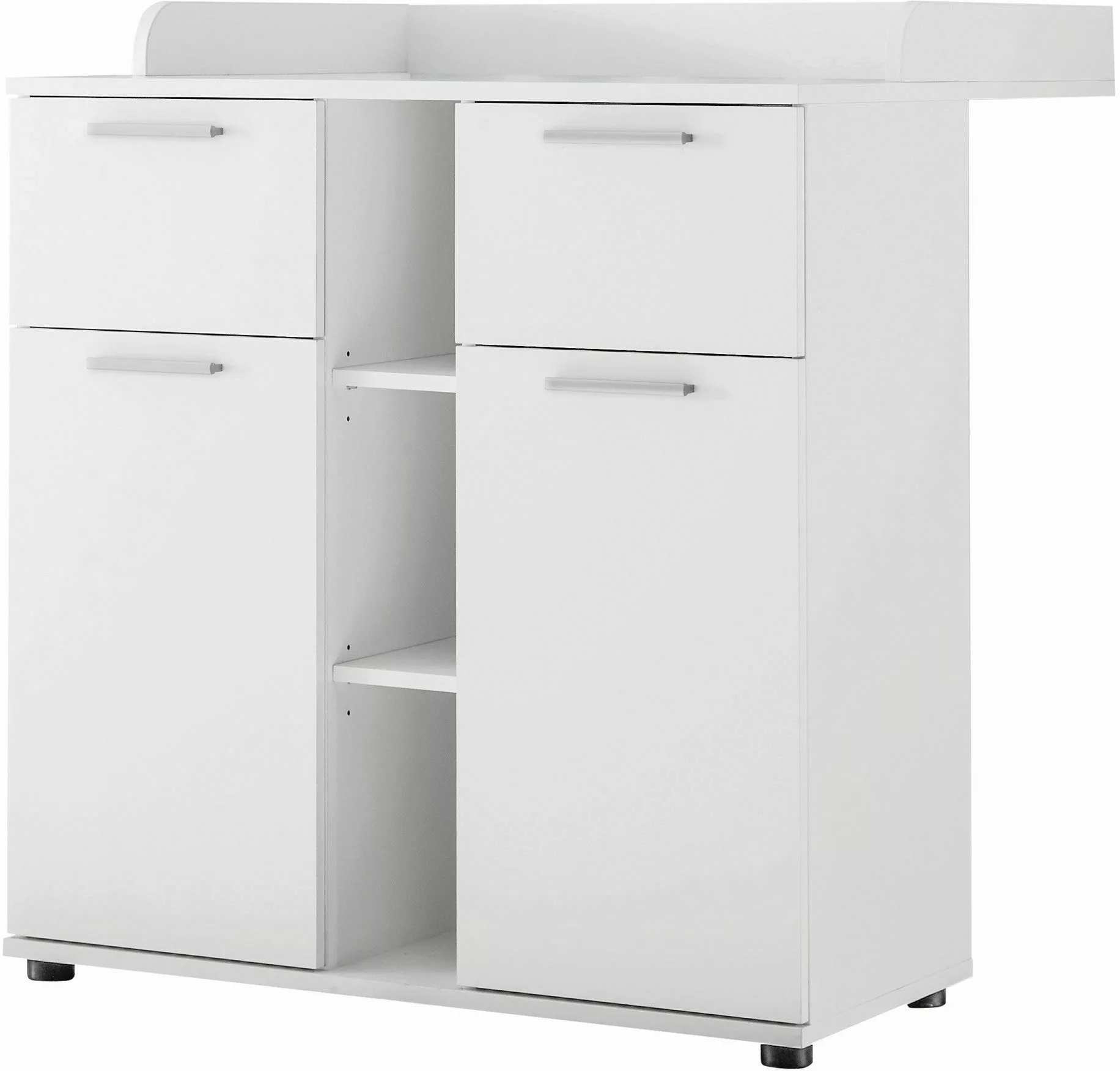 Begabino Babyzimmer-Komplettset "Bibo", (Set, 3 tlg., Bett, Wickelkommode, günstig online kaufen