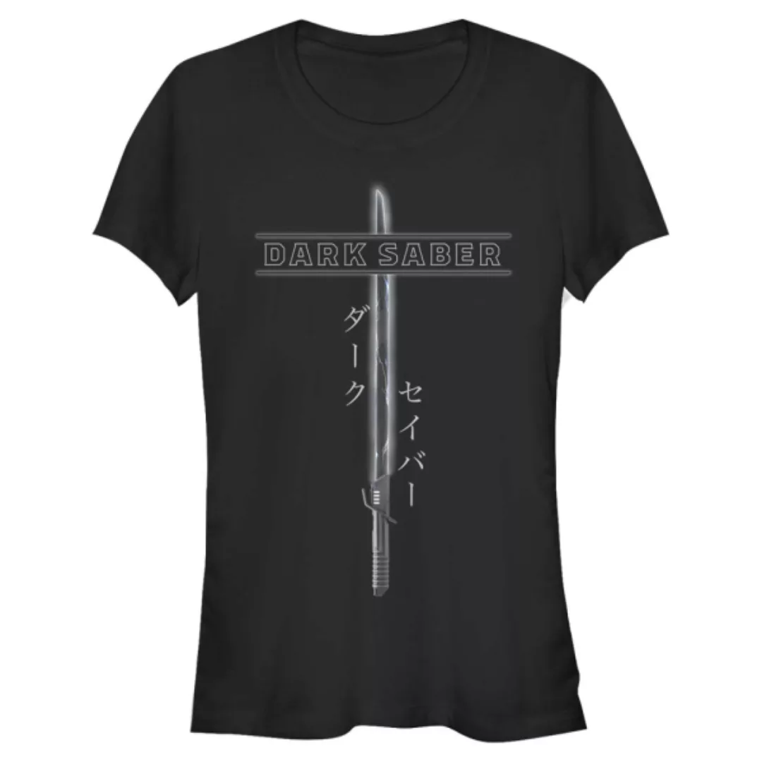 Star Wars - The Mandalorian - Gruppe Dark Saber - Frauen T-Shirt günstig online kaufen