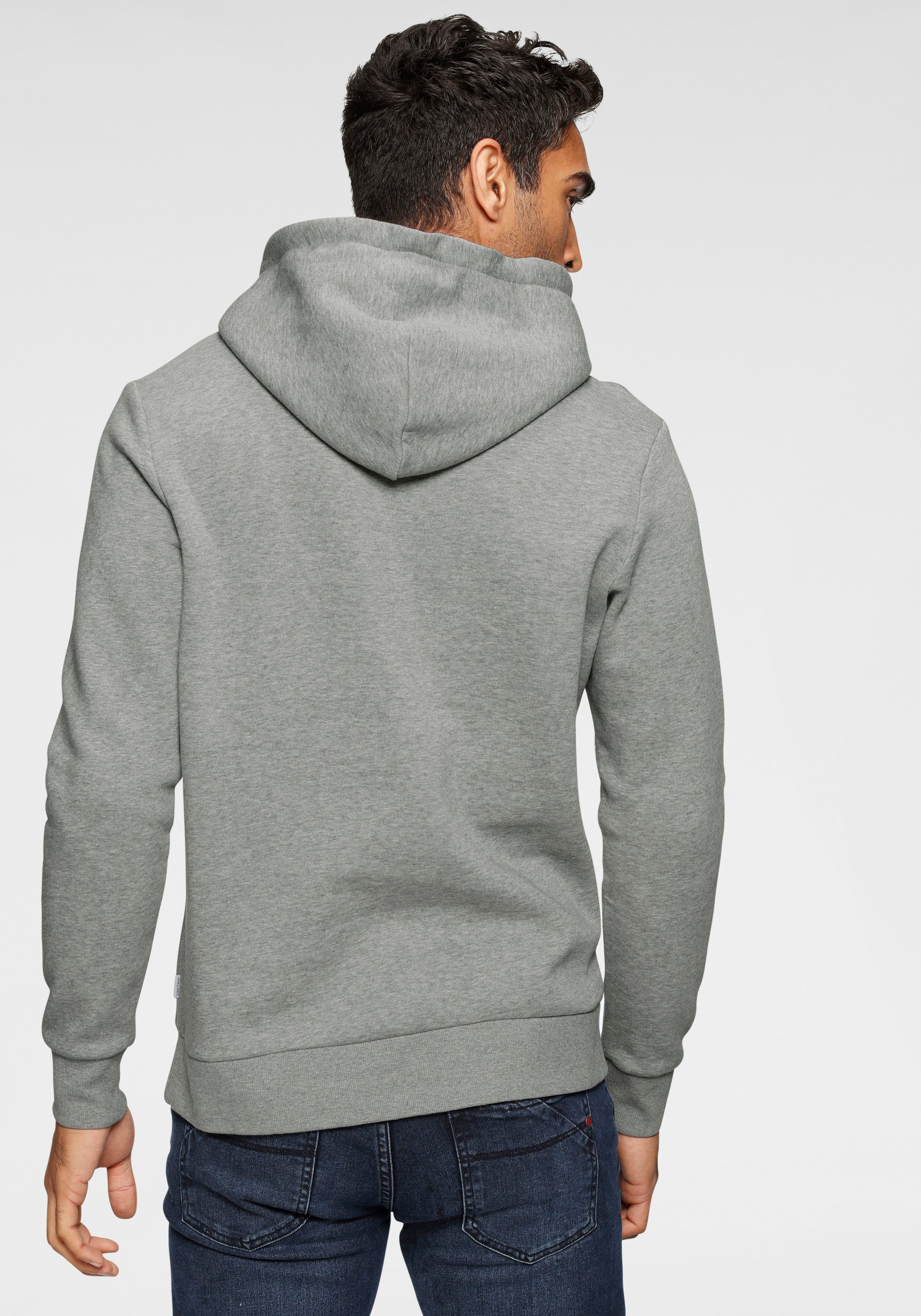 Jack & Jones Kapuzensweatshirt "JJECORP Hoodie mit Logo und hohem Tragekomf günstig online kaufen
