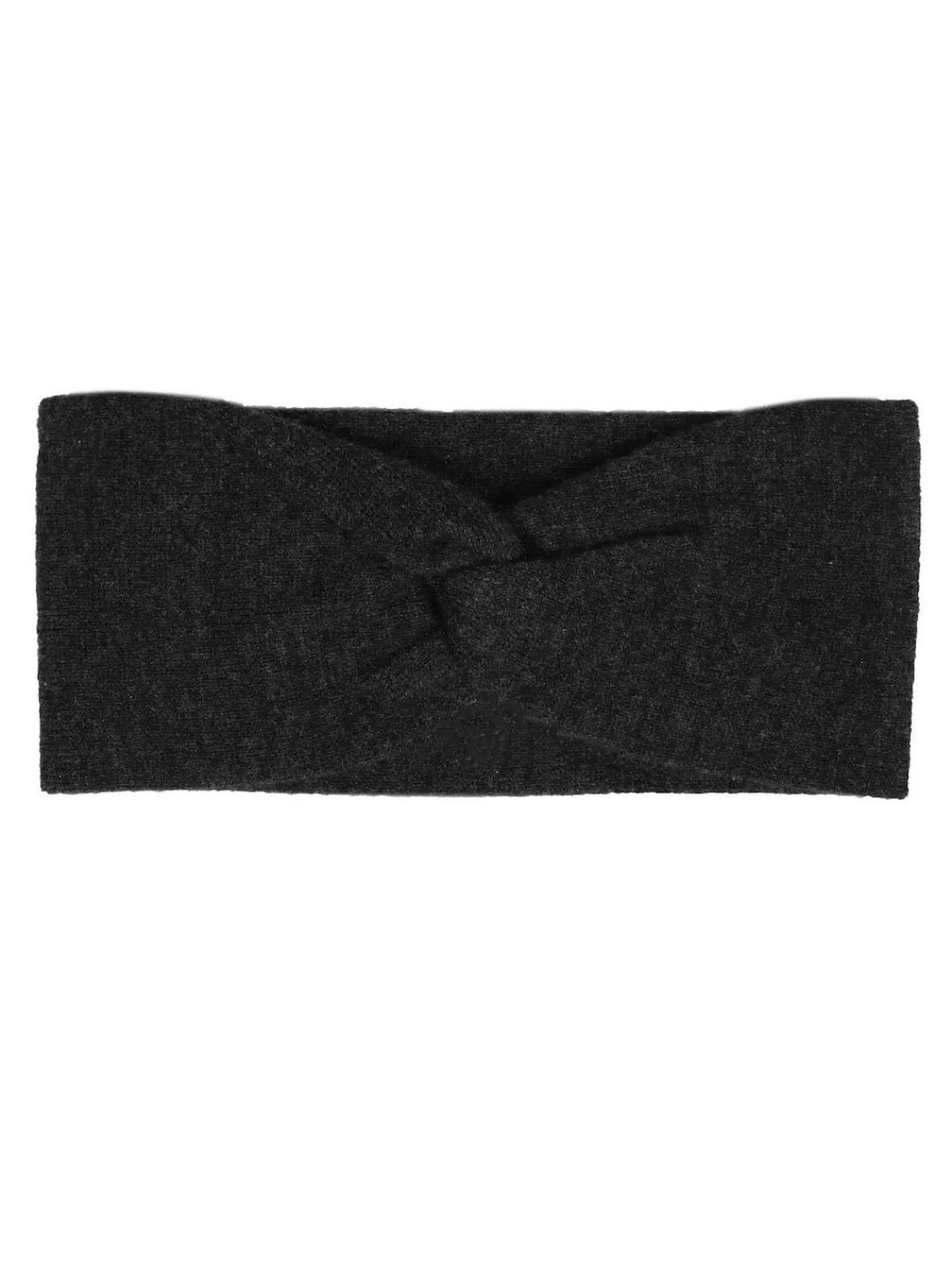 Zwillingsherz Stirnband, Knoten vorn, Cashmere, Feinstrick günstig online kaufen