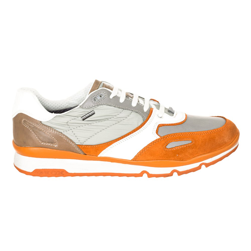 Geox Herren Sneaker EU 45 Orange / Gray günstig online kaufen