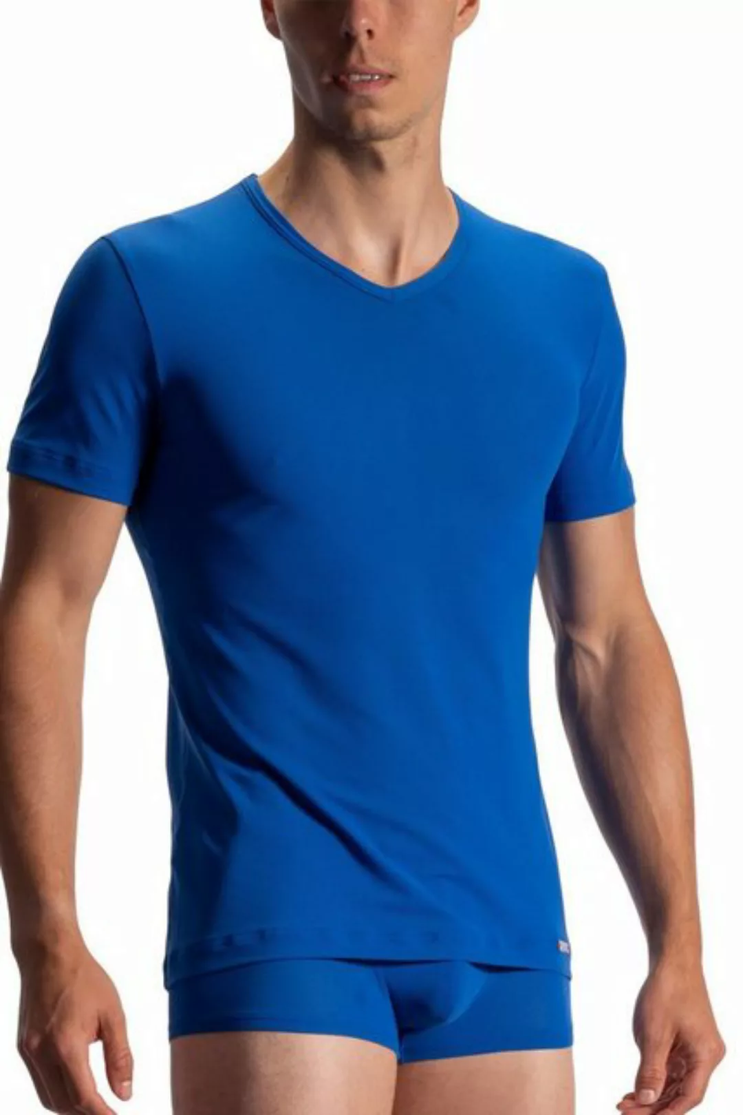 Olaf Benz Rundhalsshirt Olaf Benz RED1950 T-Shirt blau günstig online kaufen