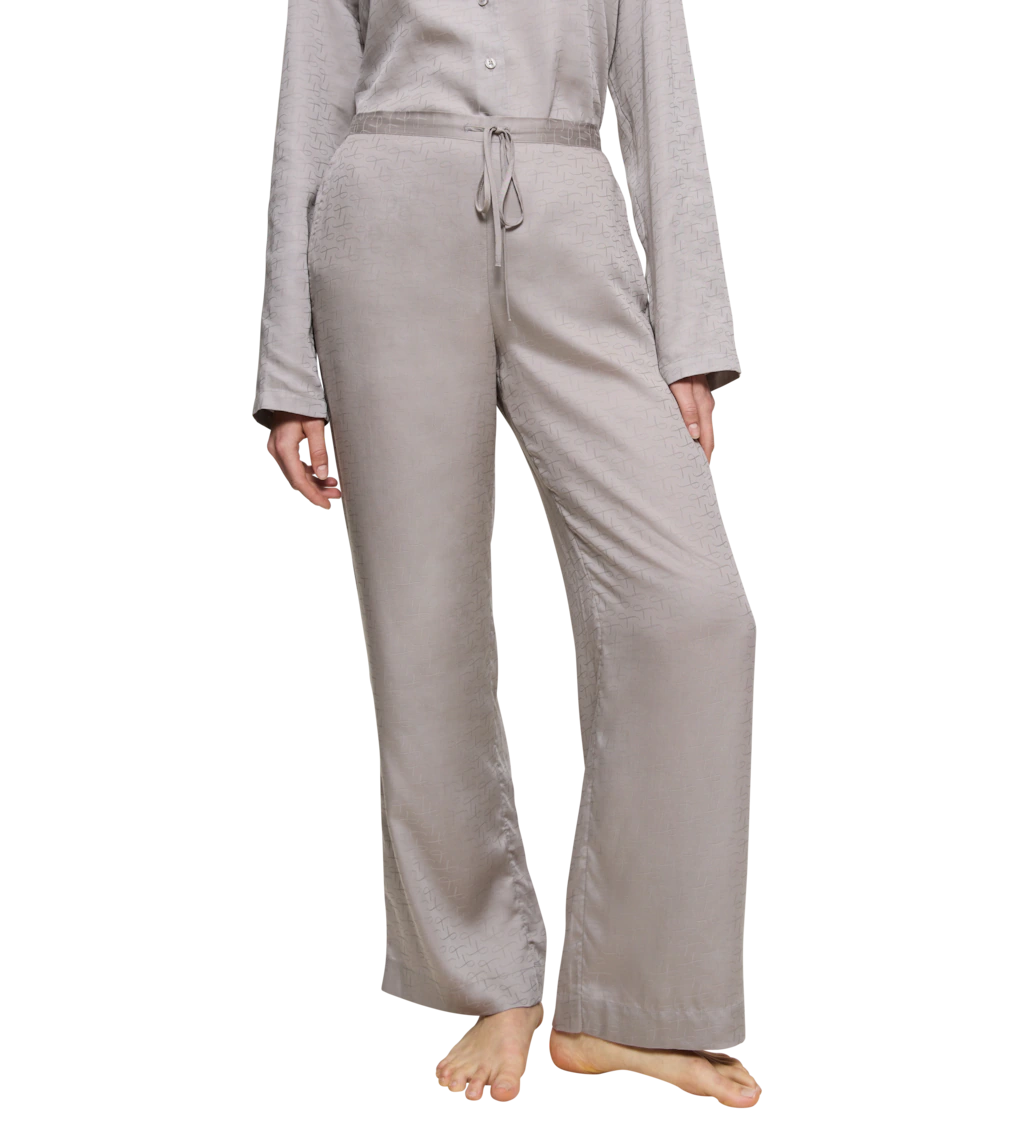 Triumph Homewearhose "Silky Sensuality Trousers", mit Monogram-Jaquard günstig online kaufen