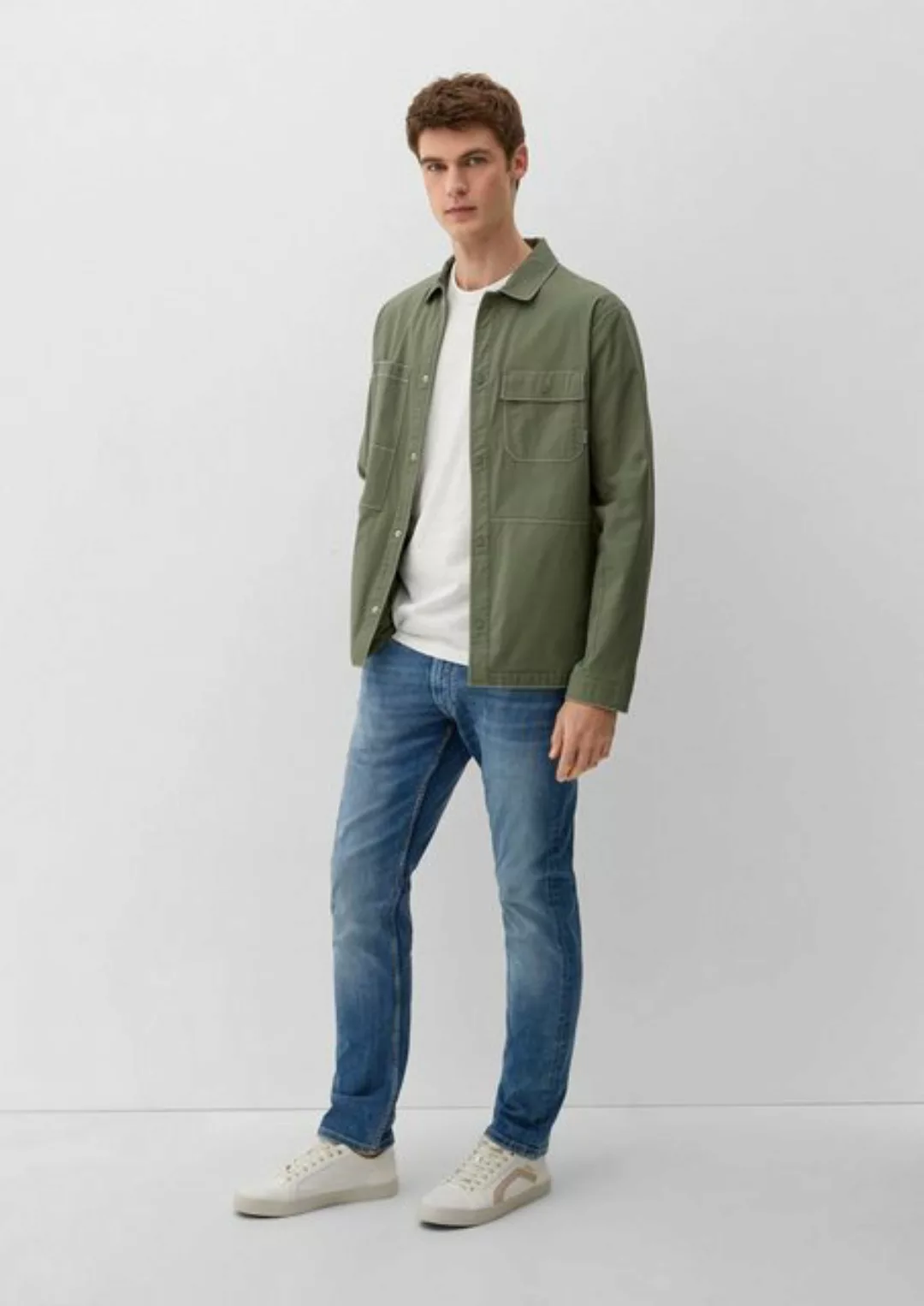 s.Oliver Slim-fit-Jeans KEITH Slim Fit, Bundhöhe: Medium rise, Beinverlauf: günstig online kaufen