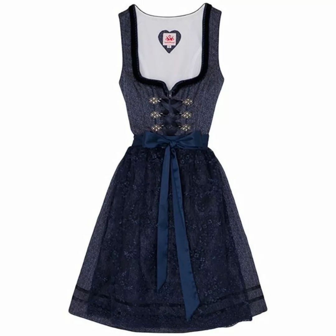 Spieth & Wensky Dirndl Bea Dirndl 2-teiliges Midi-Dirndl Kleid Dirndl Trach günstig online kaufen