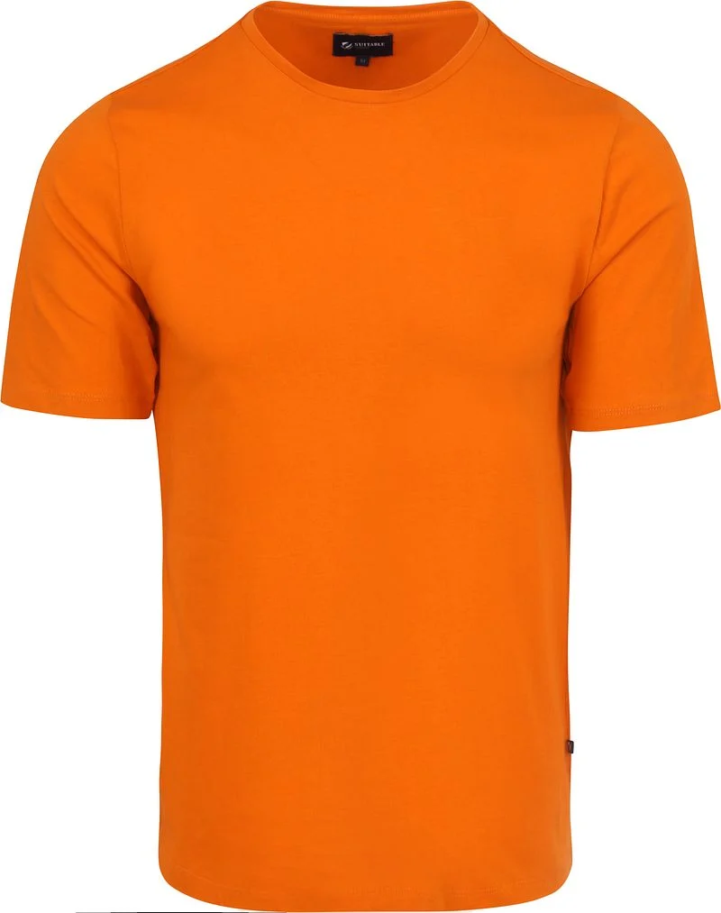 Suitable Respect T-shirt Jim Orange - Größe L günstig online kaufen