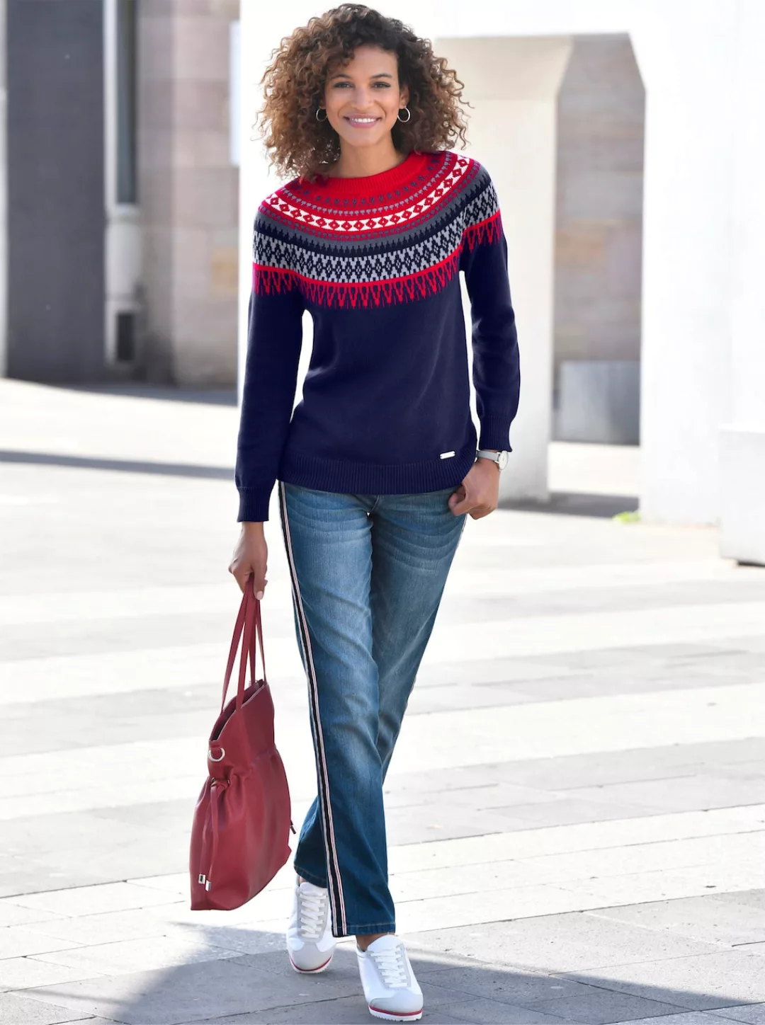 Casual Looks Norwegerpullover "Pullover" günstig online kaufen