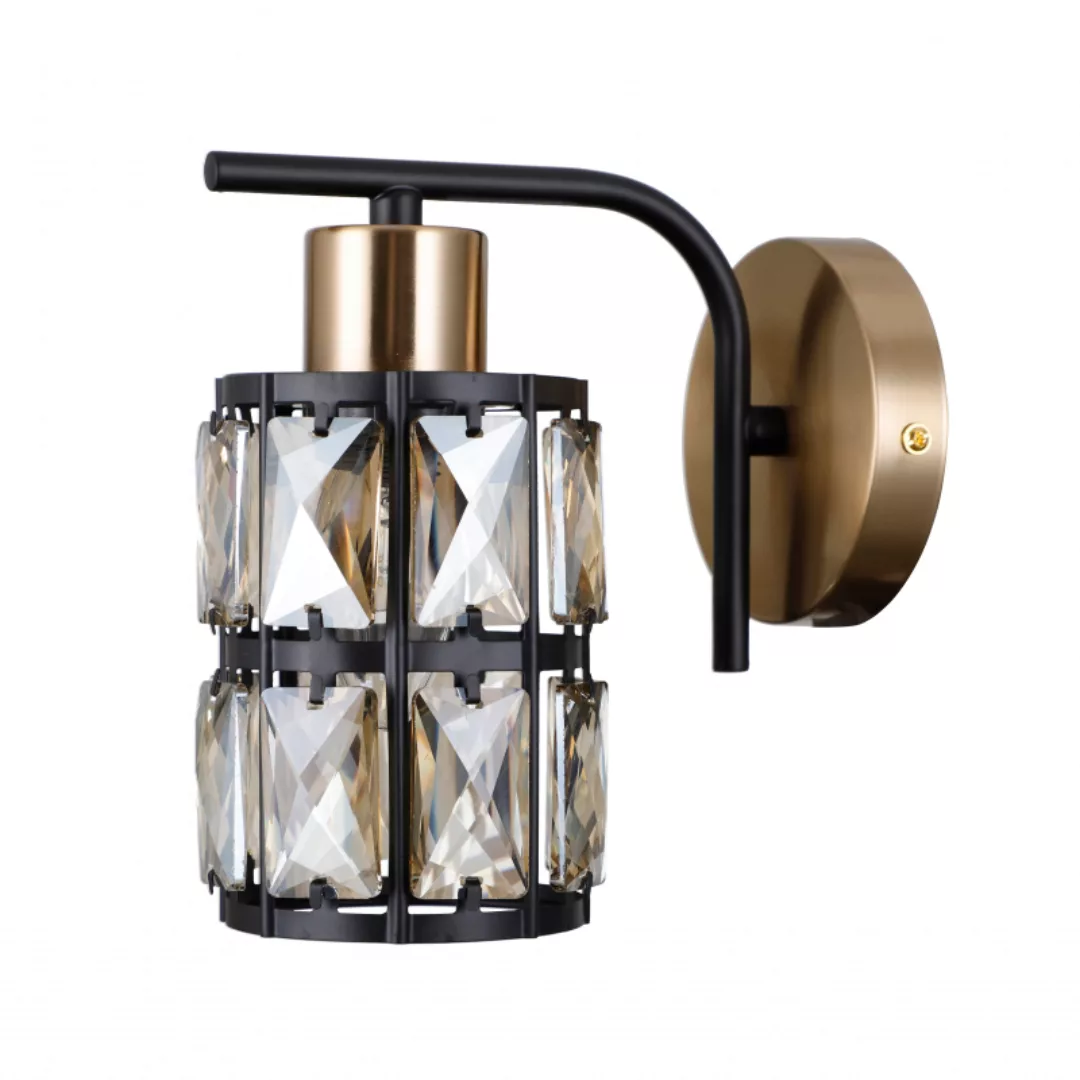 Wandlampe Menfi WL-44236-1-BK-GD günstig online kaufen