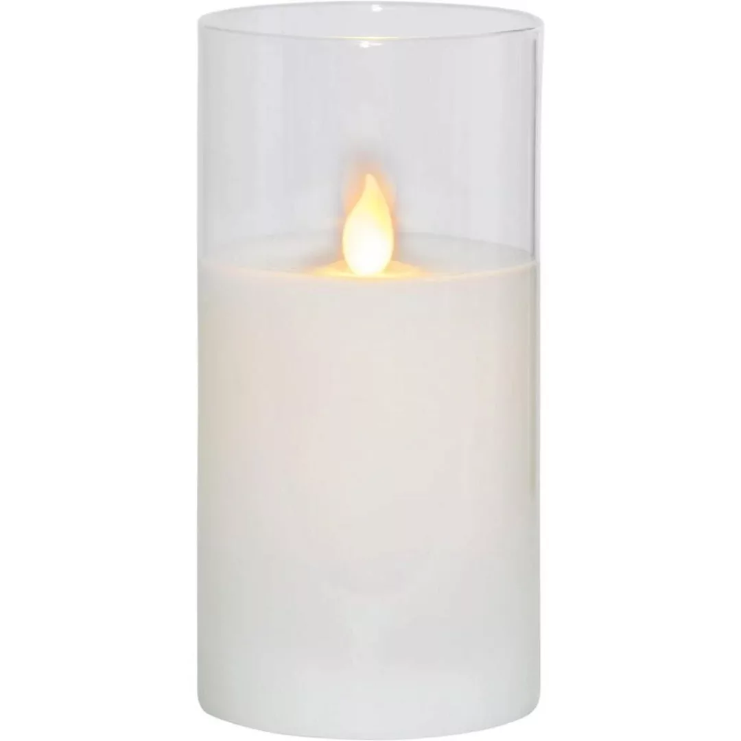 LED Kerze M-Twinkle in Weiß 0,06W 150mm günstig online kaufen