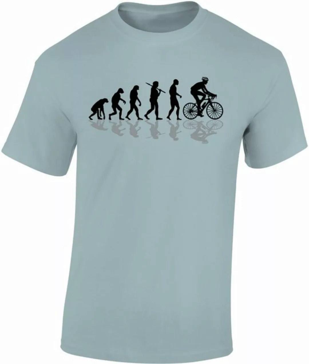 Baddery Print-Shirt Fahrrad T-Shirt : Bike Evolution - Sport Tshirts Herren günstig online kaufen