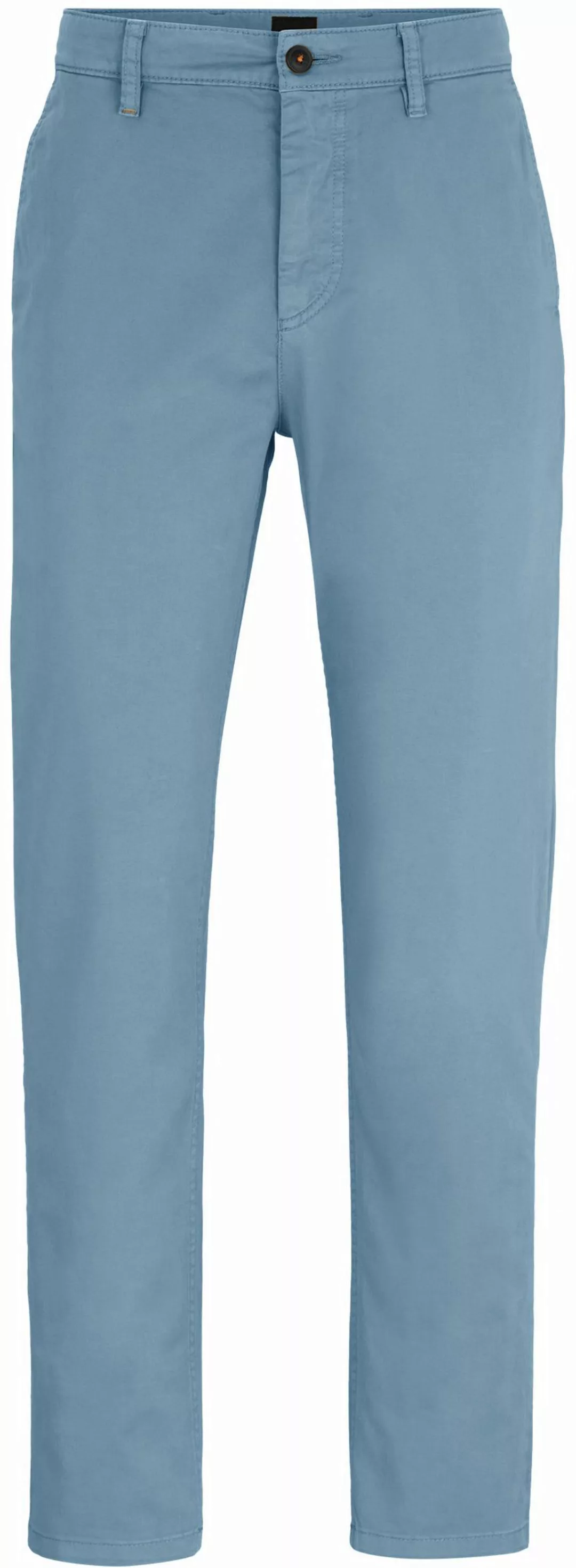 BOSS Satin Chino Hellblau - Größe W 33 - L 32 günstig online kaufen