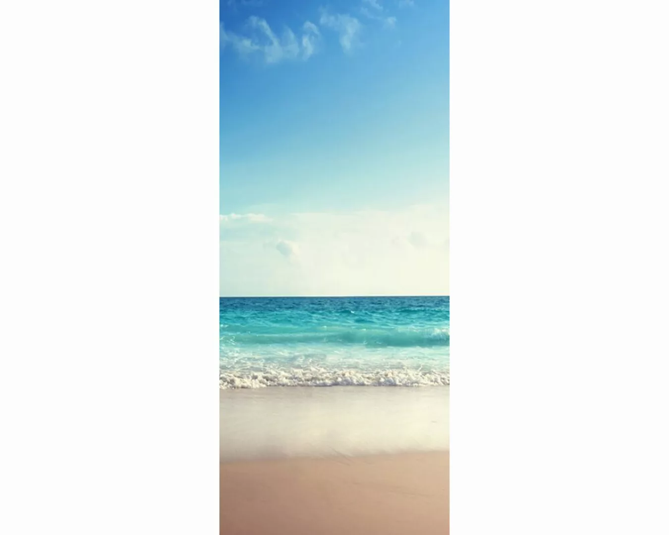 Trtapete "Klares Meer" 0,91x2,11 m / selbstklebende Folie günstig online kaufen