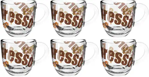 LEONARDO Espressotasse »NAPOLI«, (Set, 6 tlg.), 80 ml, 6-teilig günstig online kaufen