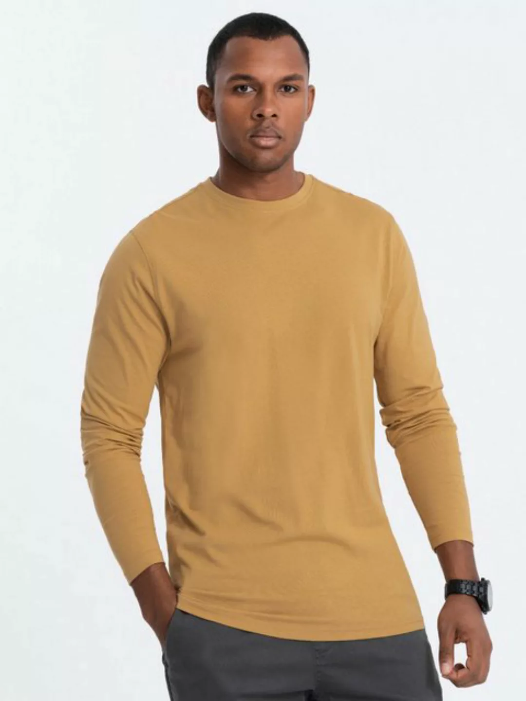 OMBRE Longsleeve Herren- Longsleeve Basic günstig online kaufen