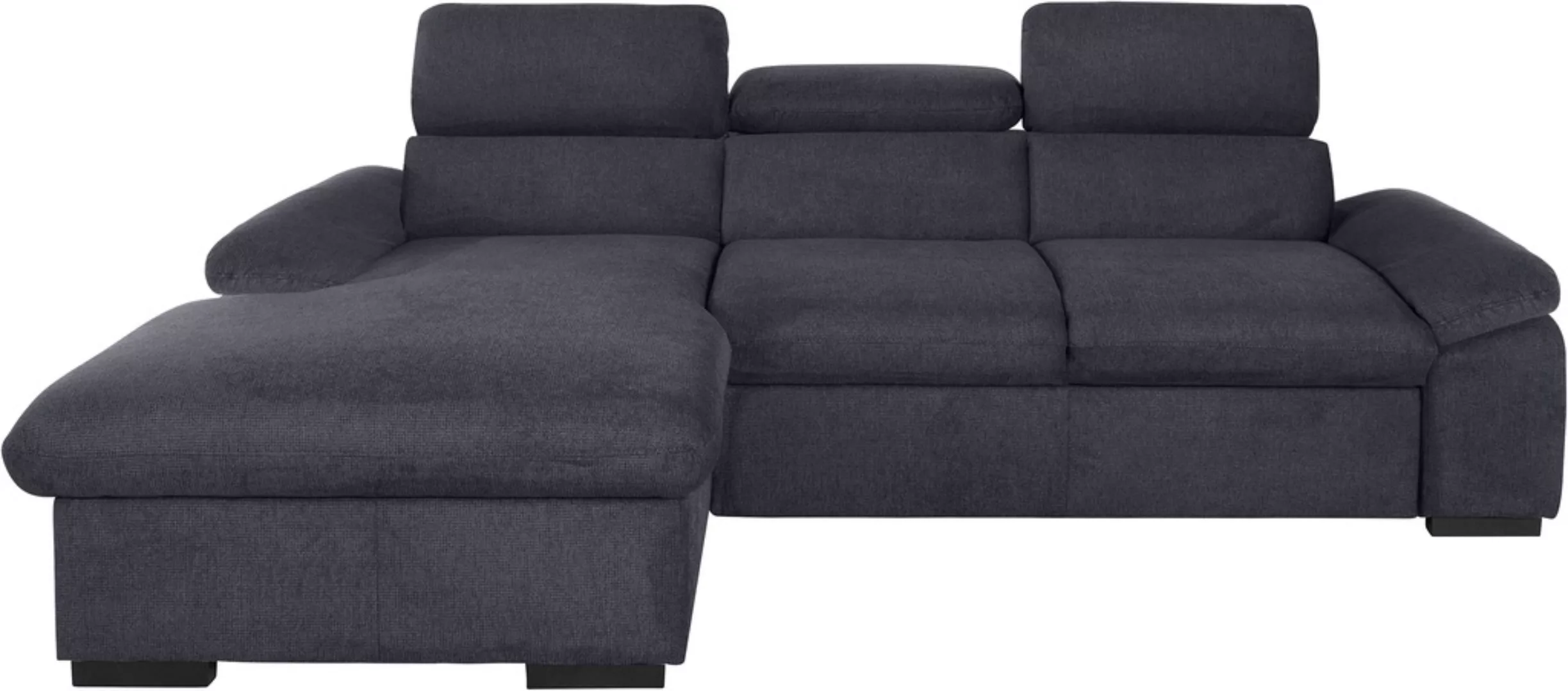 COTTA Ecksofa "Lola L-Form", (Set, mit Hocker), mit Hocker & Kopfteilfunkti günstig online kaufen