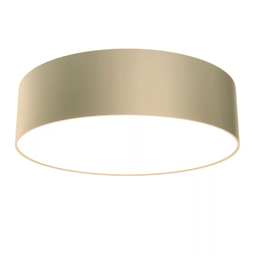 LED Deckenleuchte Zon in Gold-matt und Weiß 24W 1420lm günstig online kaufen