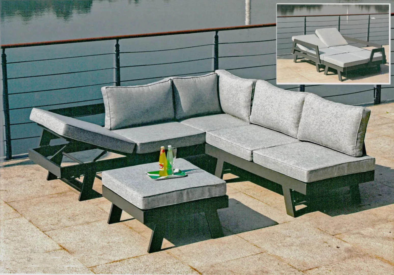 Garden Pleasure Gartenlounge-Set "DONNA" günstig online kaufen