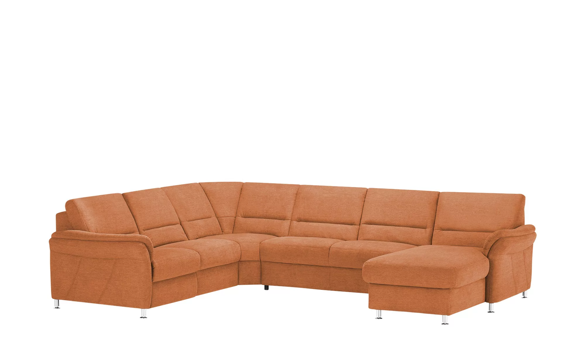 meinSofa Wohnlandschaft  Donald ¦ orange ¦ Maße (cm): B: 335 H: 89 T: 262 P günstig online kaufen