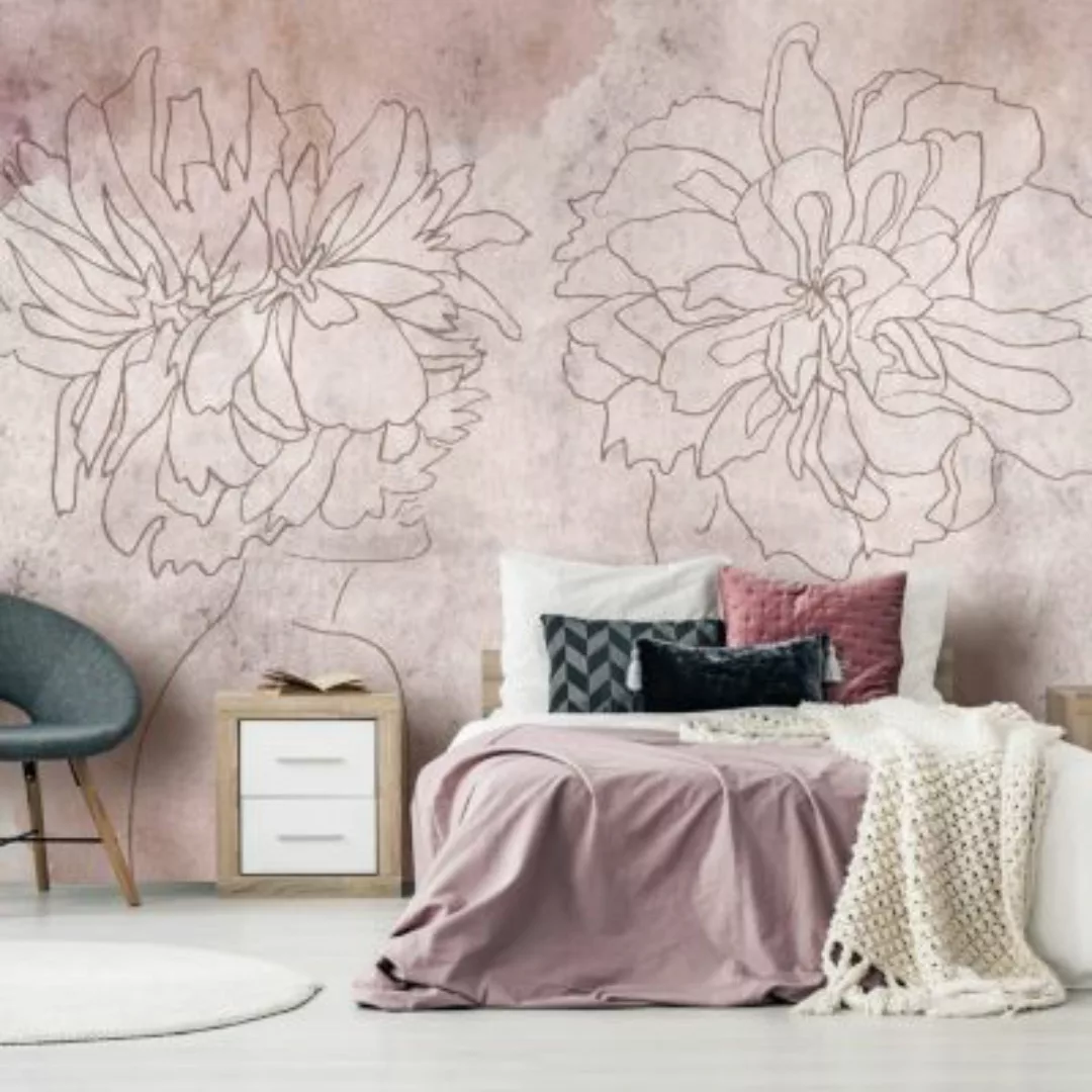 Fototapete - Floristic Fresco günstig online kaufen