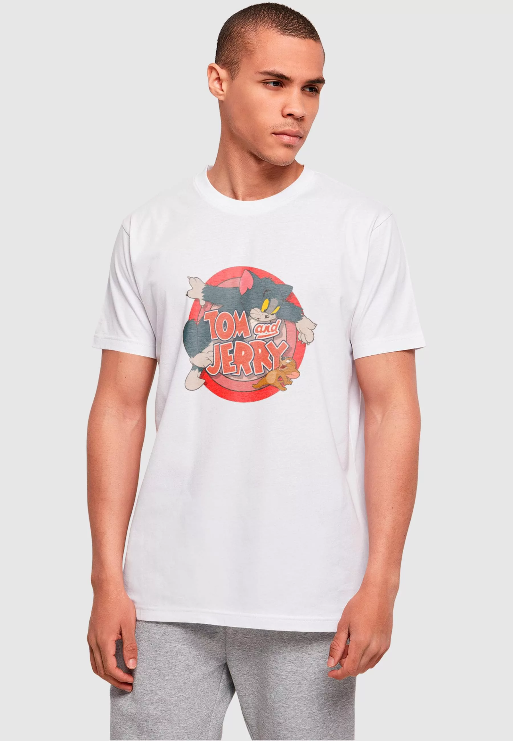 ABSOLUTE CULT T-Shirt "ABSOLUTE CULT Herren Tom and Jerry - Classic Catch T günstig online kaufen