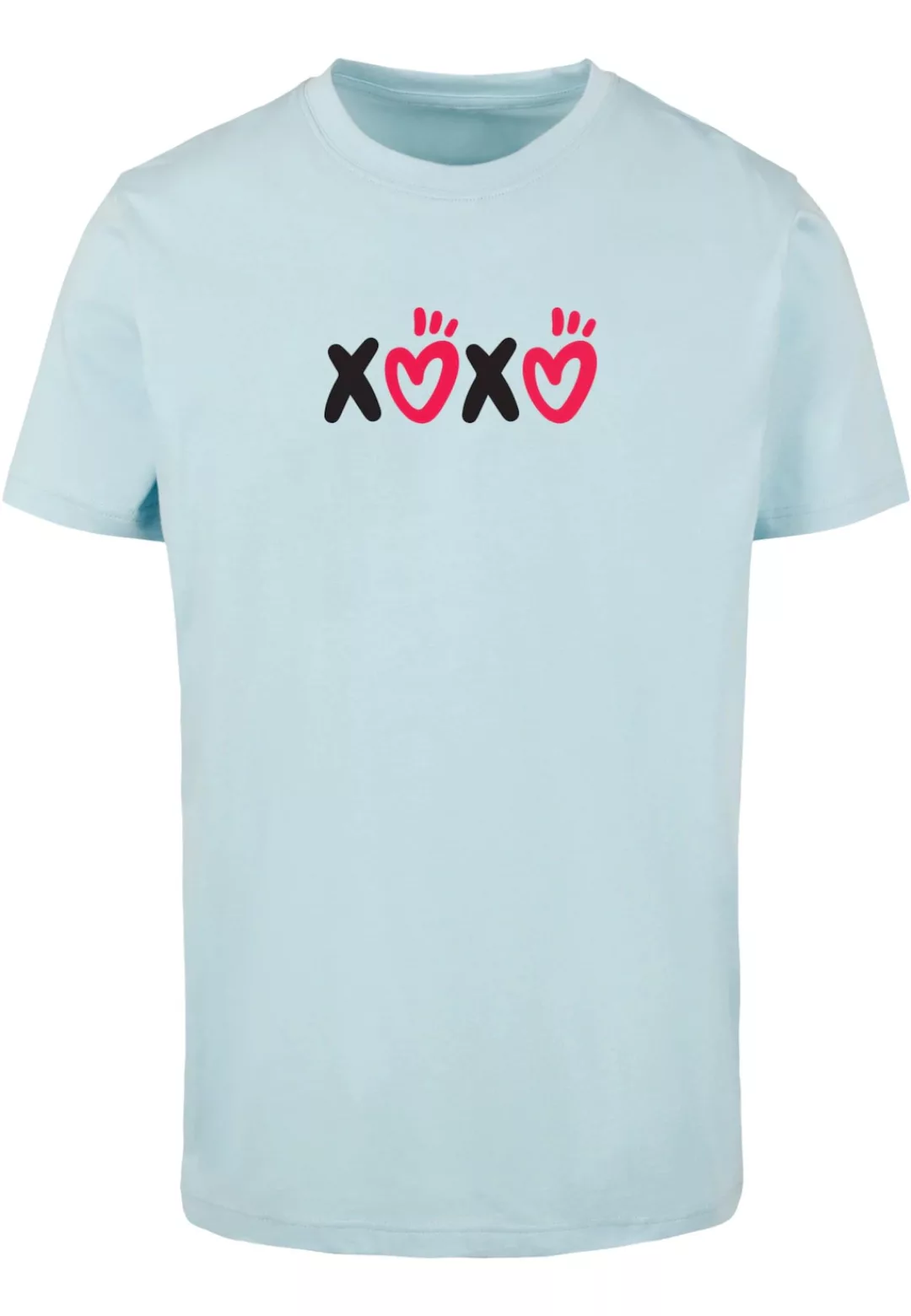 Merchcode T-Shirt "Merchcode Herren Valentines Day - XOXO T-Shirt Round Nec günstig online kaufen