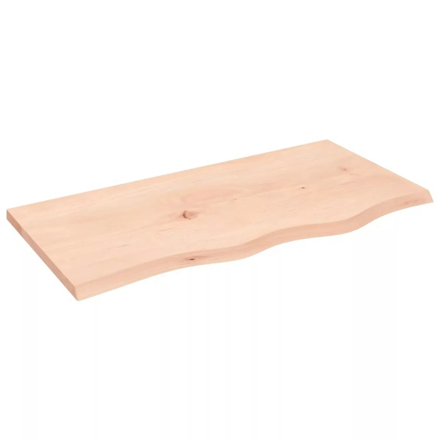 vidaXL Waschtischplatte 80x40x2 cm Massivholz Unbehandelt günstig online kaufen