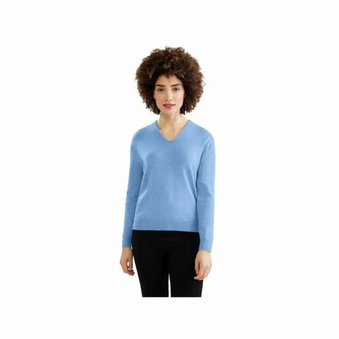 STREET ONE Longpullover blau (1-tlg) günstig online kaufen