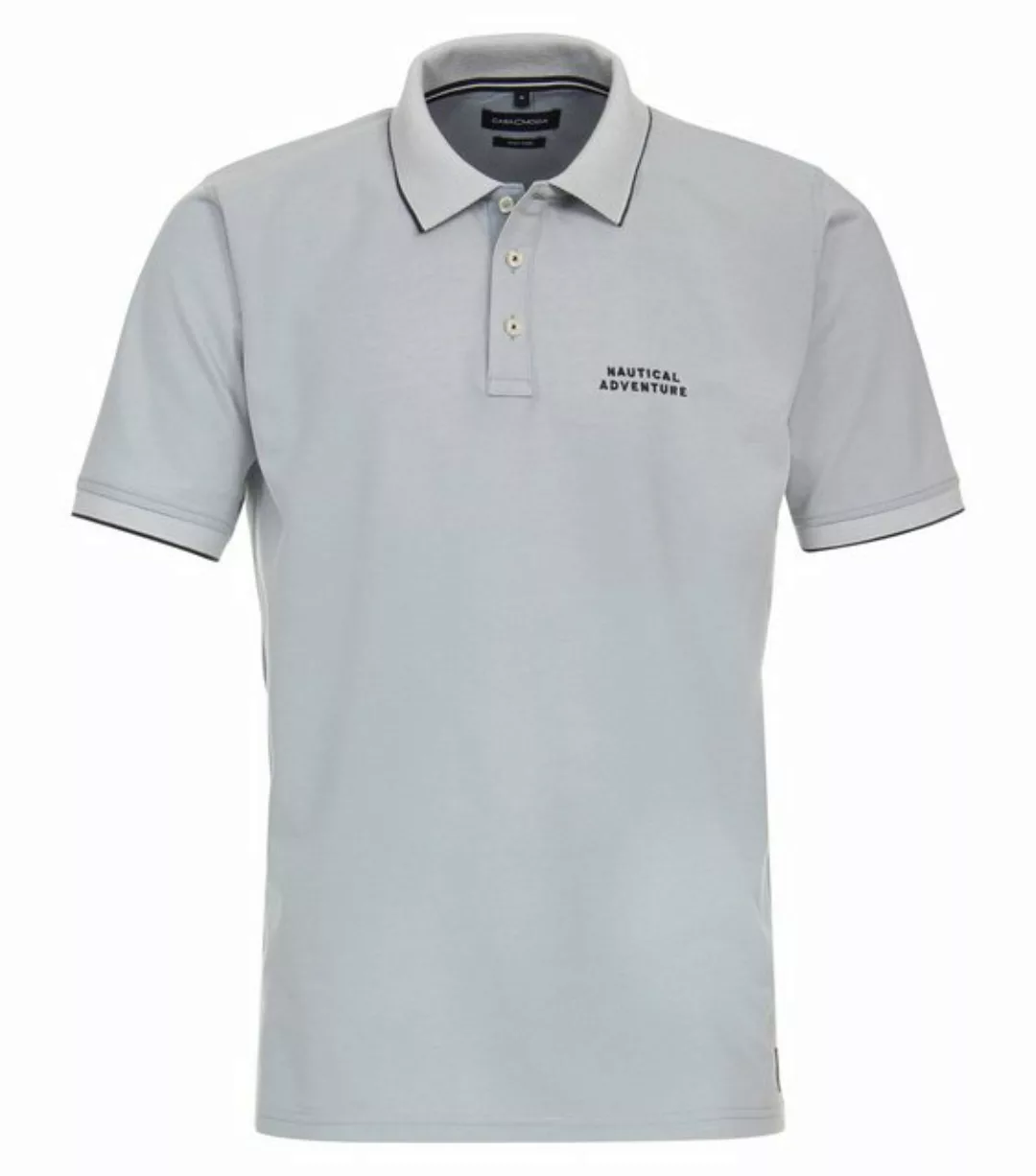 CASAMODA Kurzarmshirt Polo-Shirt günstig online kaufen