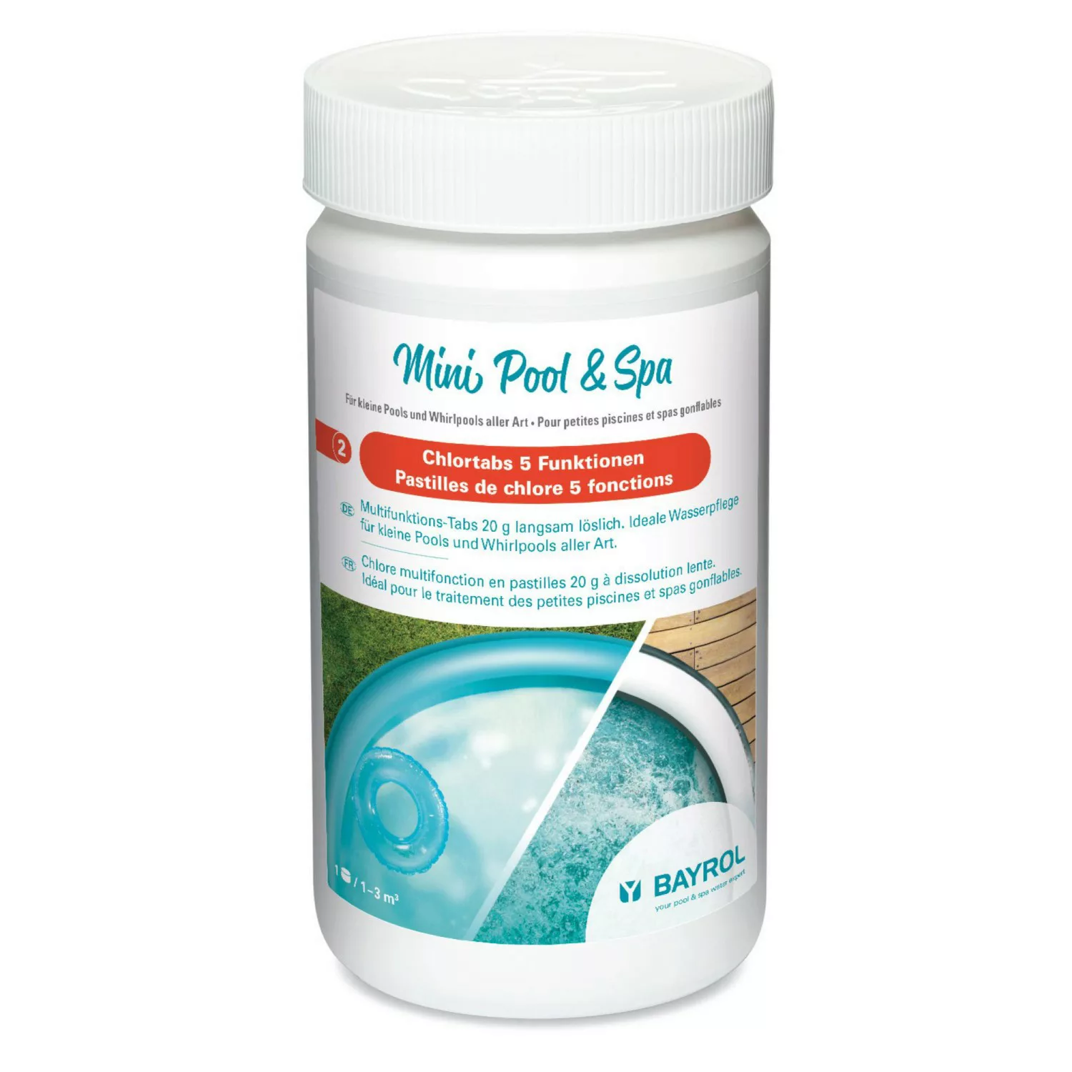 Bayrol Mini Pool & Spa Multifunktions-Chlortabletten 1 kg günstig online kaufen