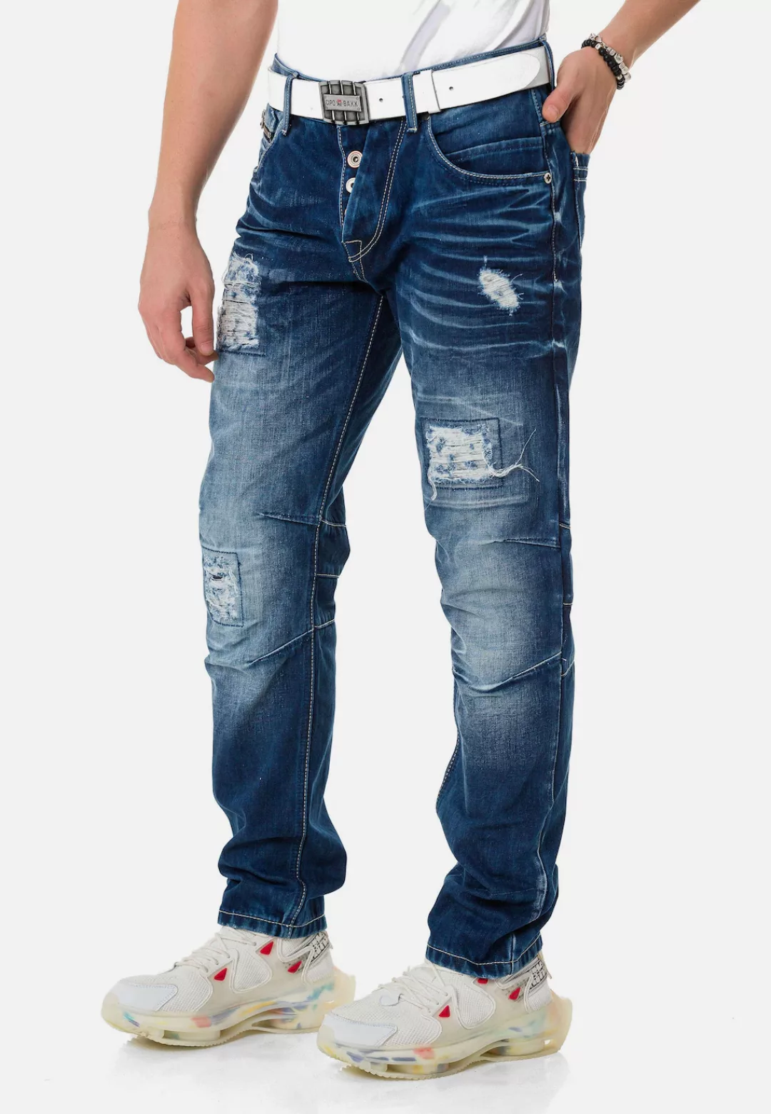 Cipo & Baxx Bequeme Jeans, in coolem Look günstig online kaufen