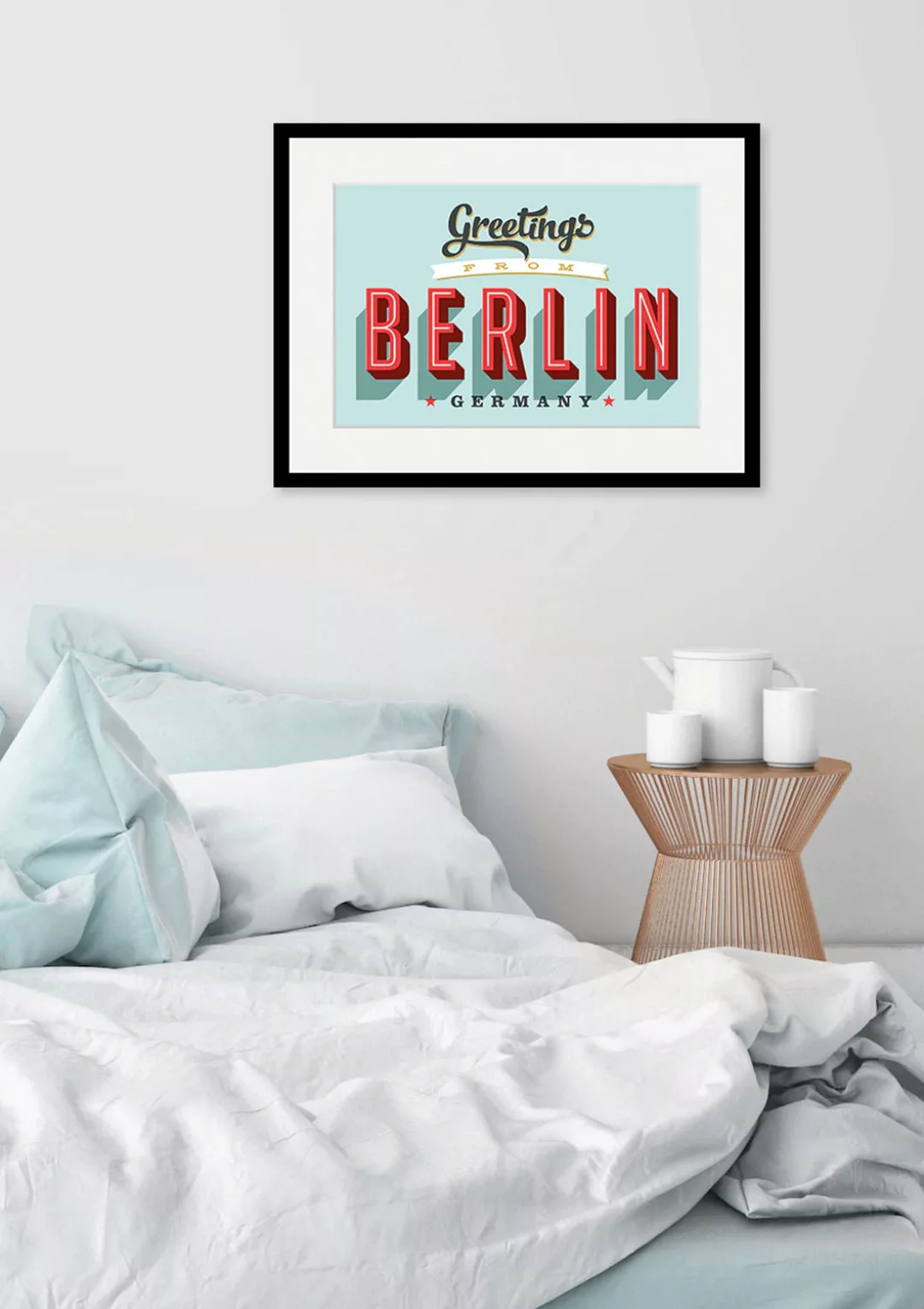 queence Bild "Greetings from Berlin", Städte, (1 St.) günstig online kaufen