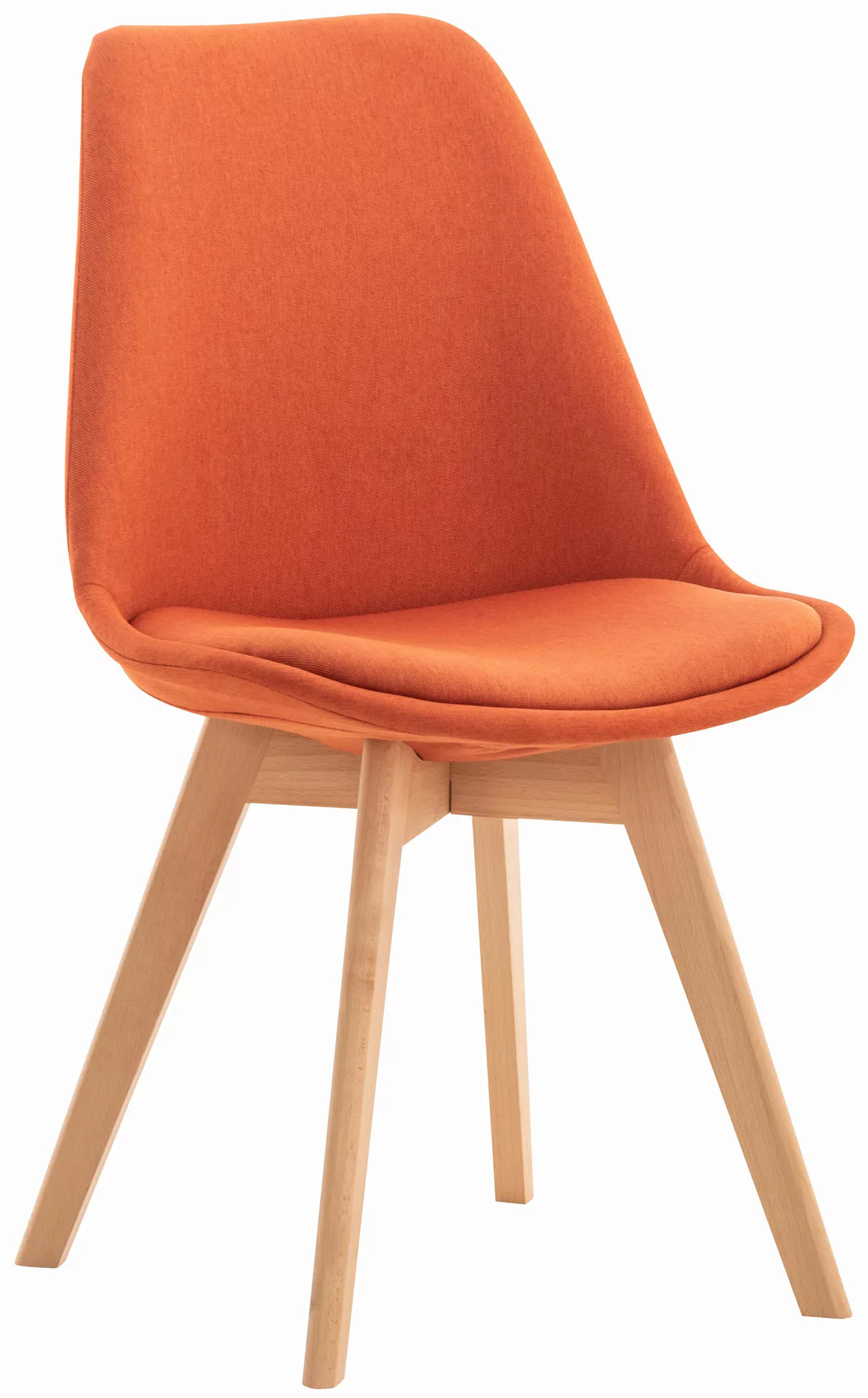 Stuhl Linares Stoff Orange günstig online kaufen