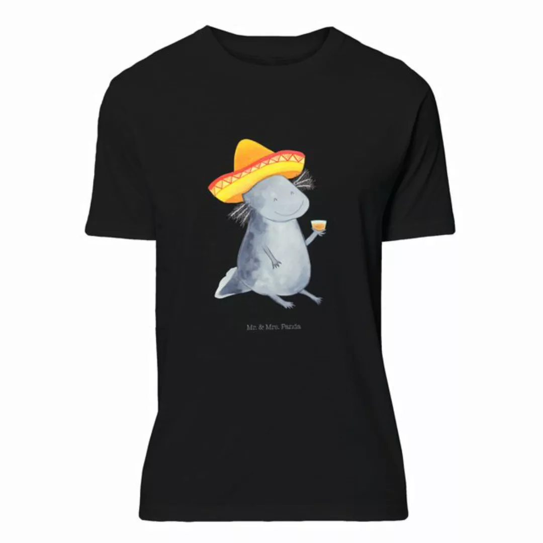 Mr. & Mrs. Panda T-Shirt Axolotl Tequila - Schwarz - Geschenk, Mexiko, Shir günstig online kaufen