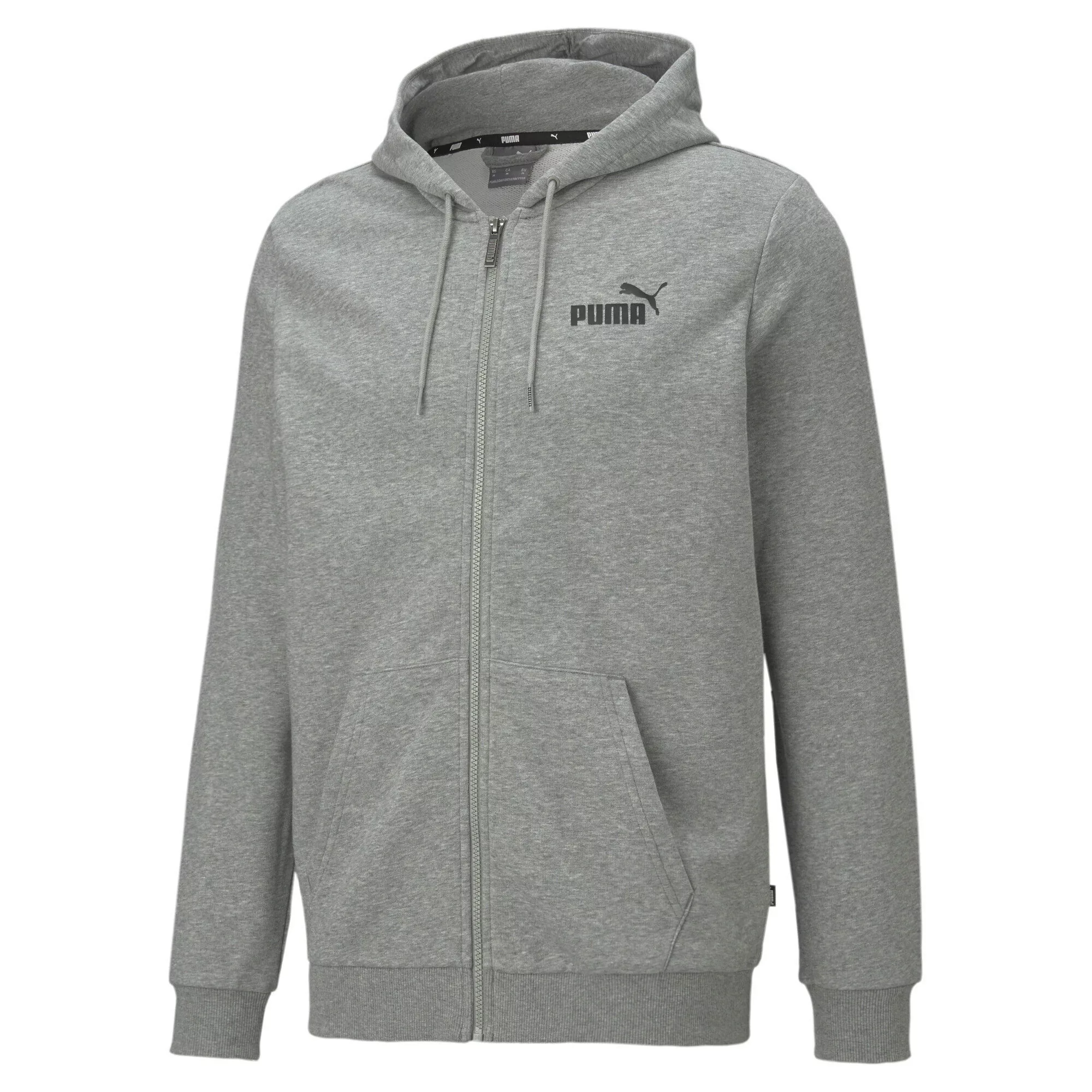 PUMA Sweatjacke "Essentials Small Logo Kapuzenjacke Herren" günstig online kaufen