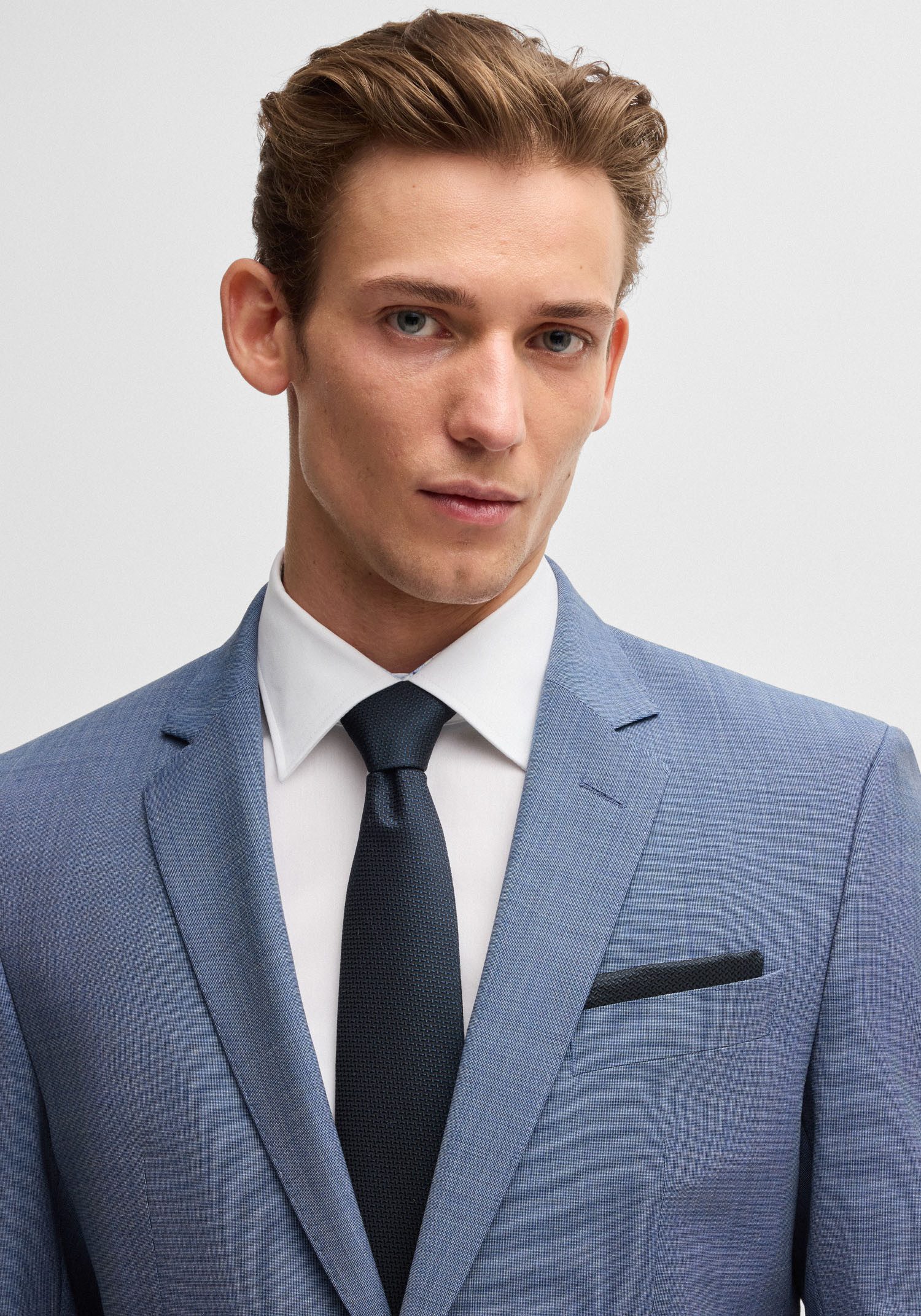 BOSS Krawatte (Set, 2-St) Set Einstecktuch günstig online kaufen