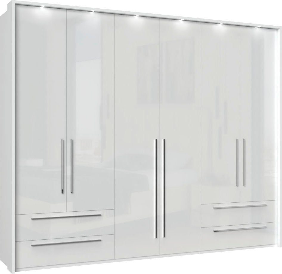 Places of Style Drehtürenschrank "Piano, inklusive Rahmen und Beleuchtung, günstig online kaufen