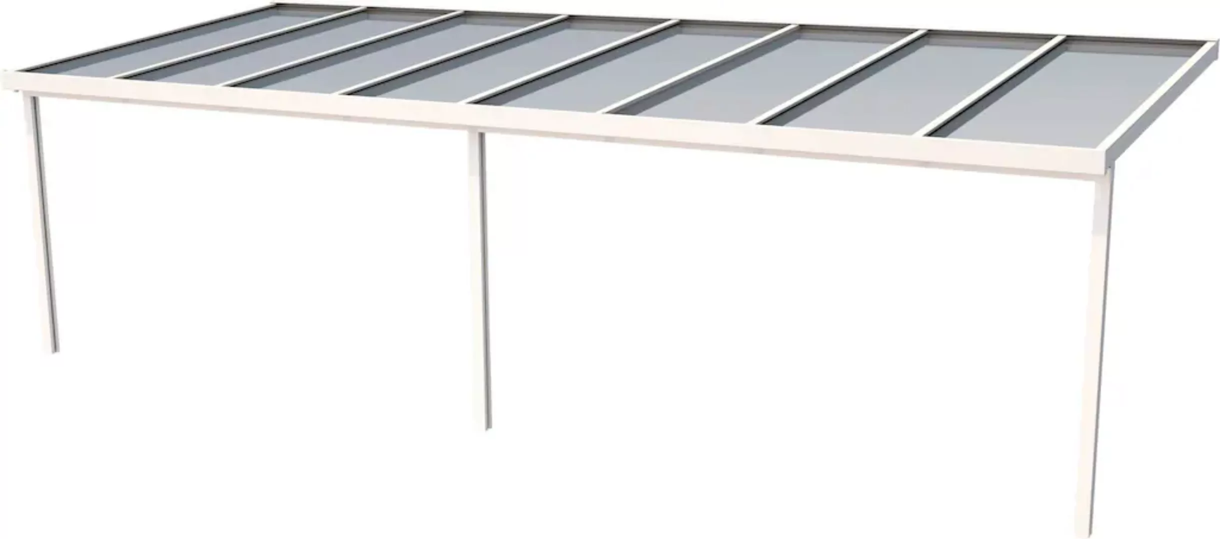 Gutta Terrassendach Premium Anthrazit 1014 cm x 406 cm VSG 10 mm günstig online kaufen