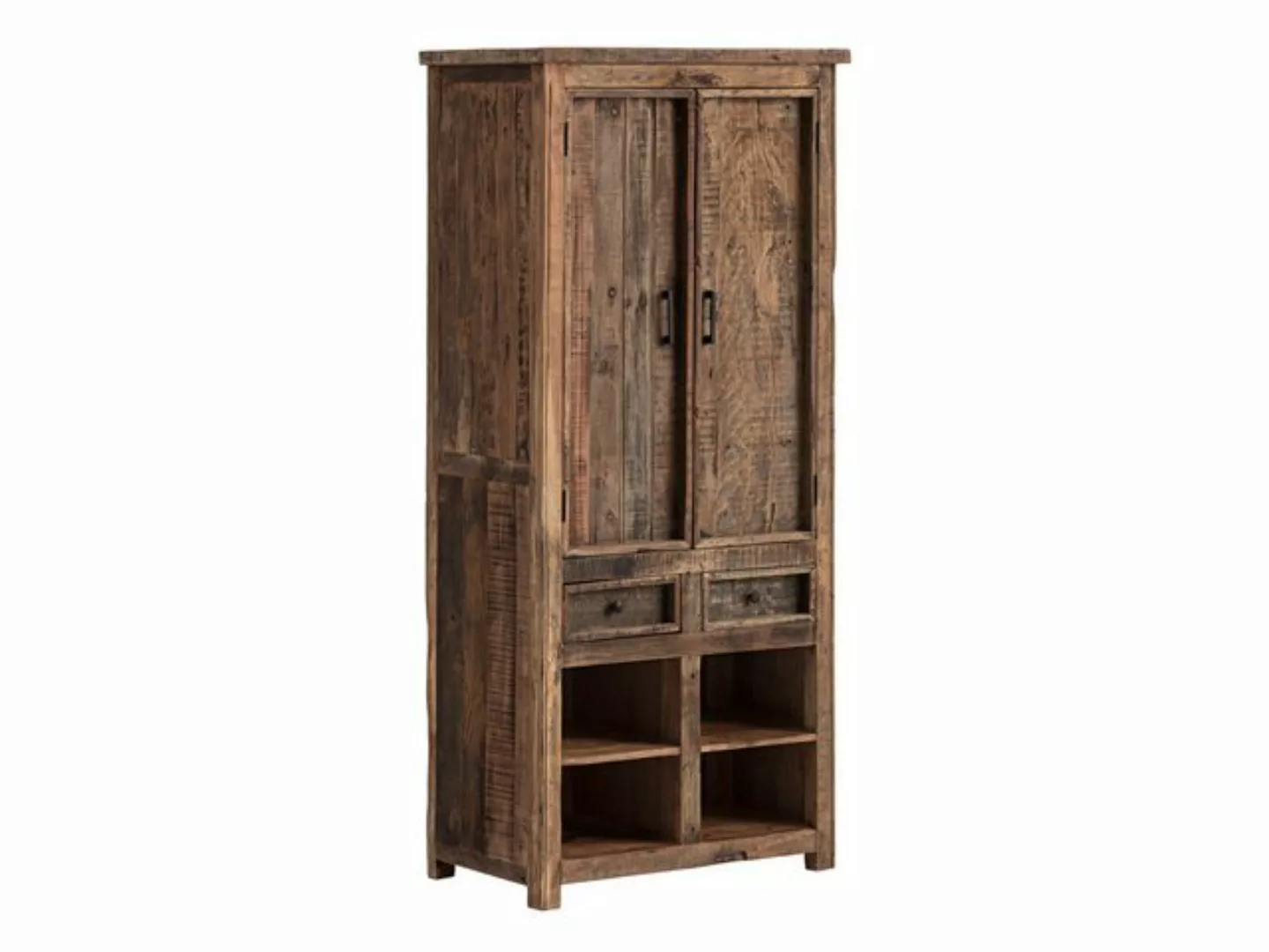 massivum Kleiderschrank Sumatra, Dielenschrank Altholz Chalet Style (1-St) günstig online kaufen