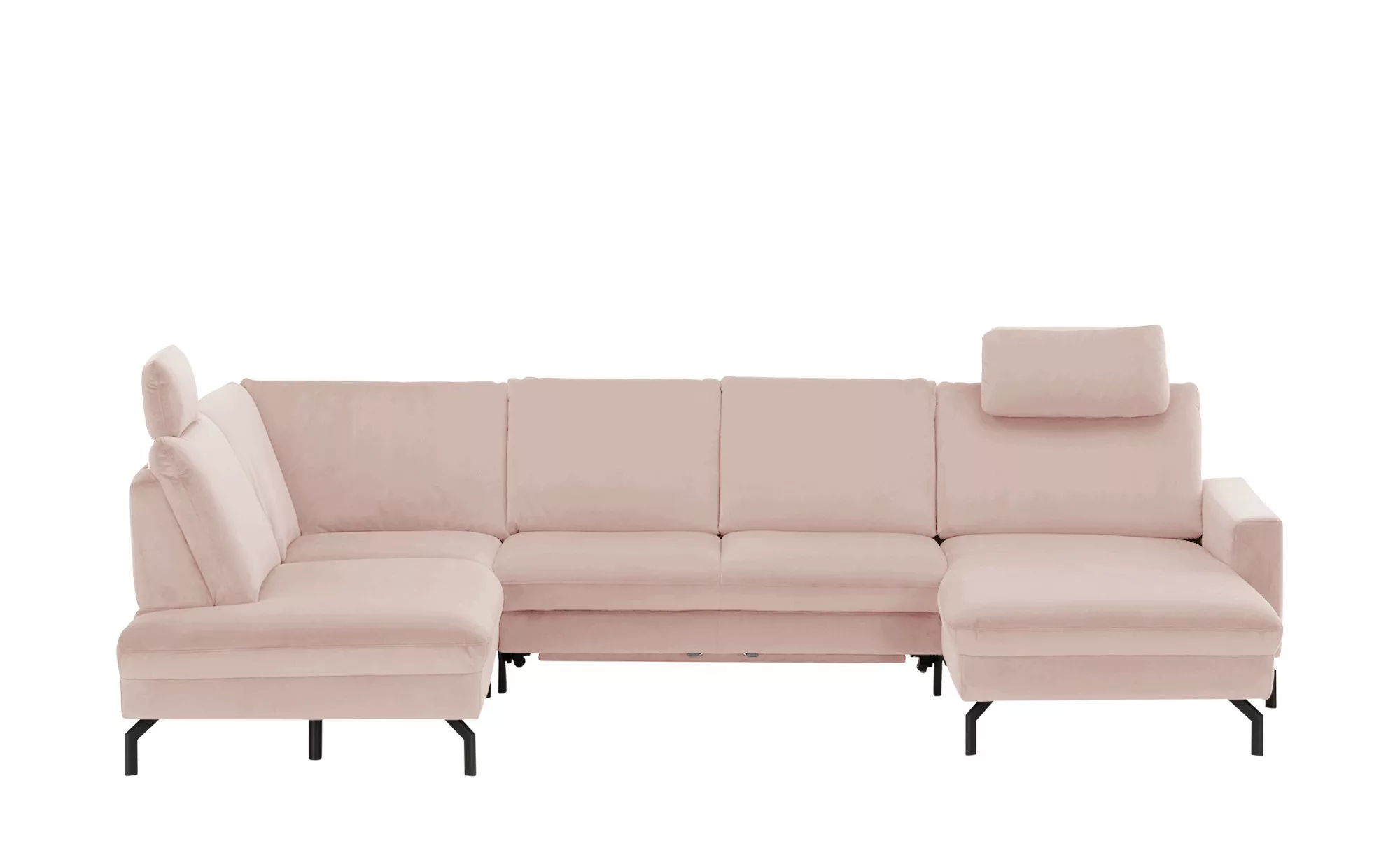 meinSofa Wohnlandschaft  Grace ¦ rosa/pink ¦ Maße (cm): B: 332 H: 89 T: 220 günstig online kaufen