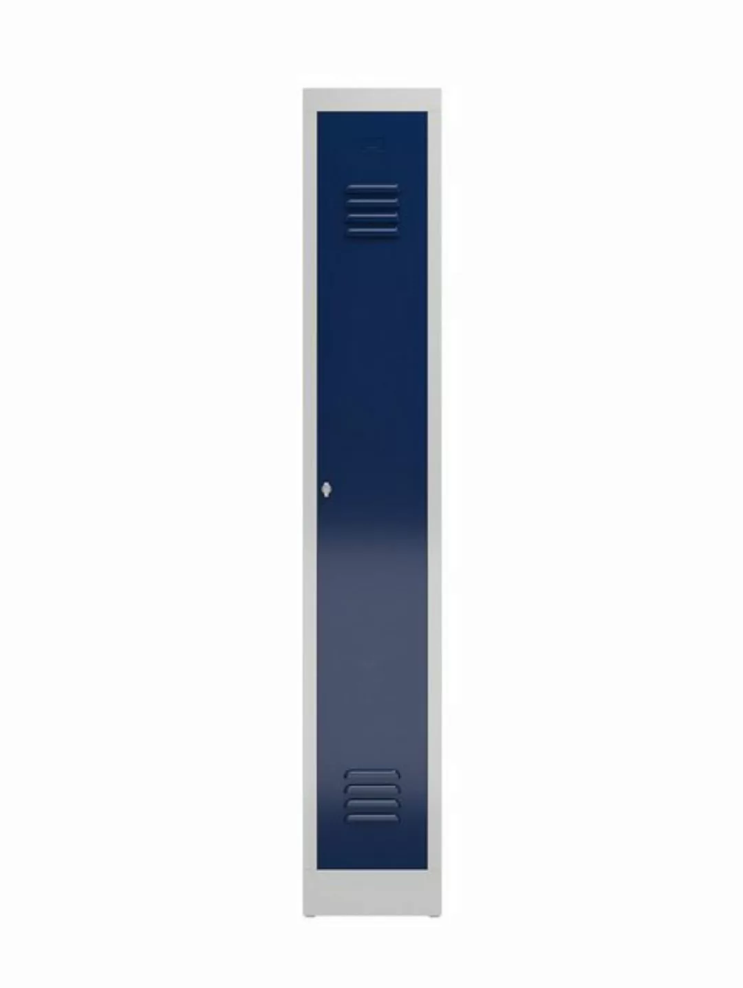 Steelboxx Spind ClassiX Garderobenschrank, 1 Abteil, 1800 x 310 x 500 mm (1 günstig online kaufen