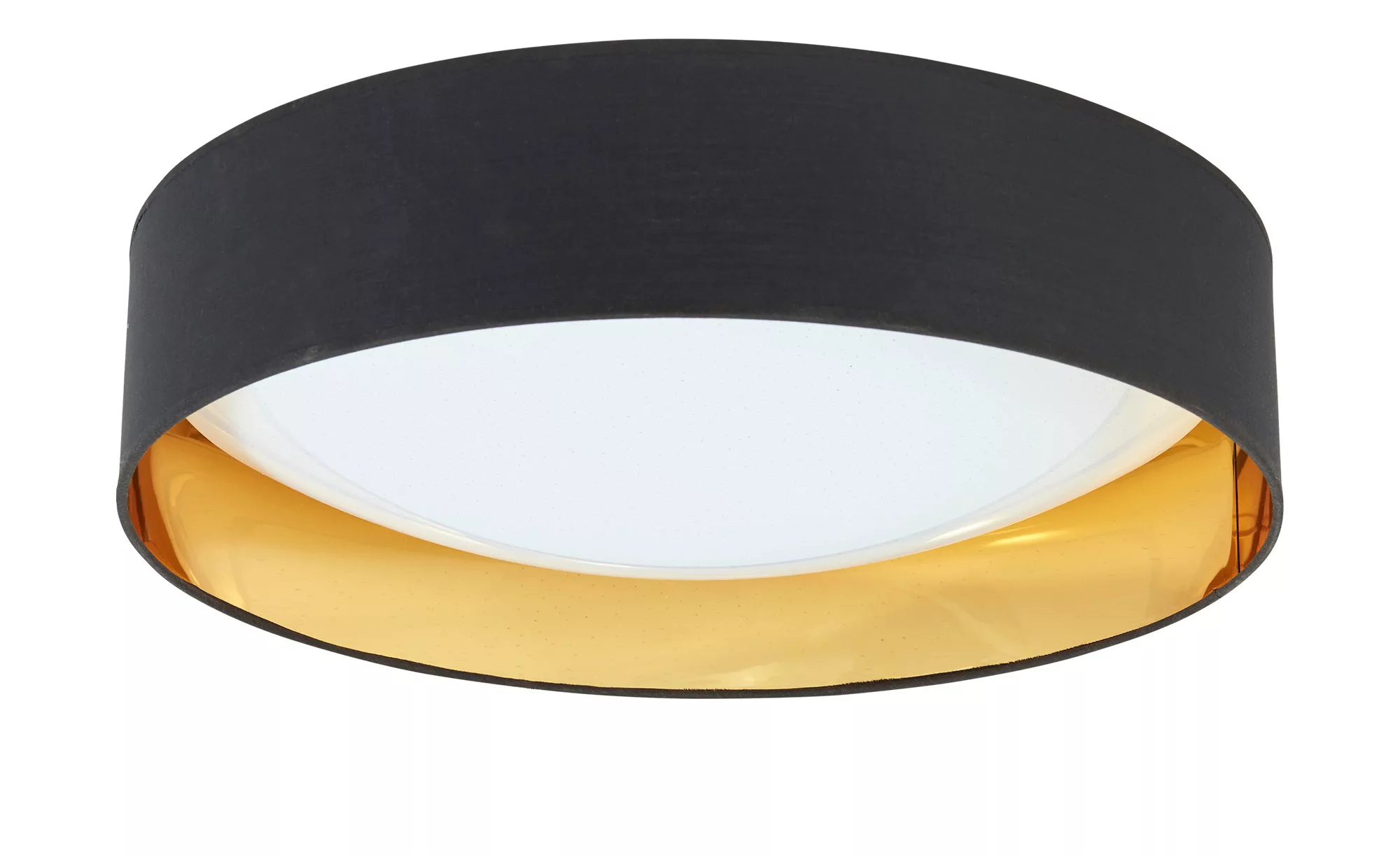 Fischer & Honsel LED-Deckenleuchte Sete 1x 33 W Schwarz-Gold 3500 lm günstig online kaufen