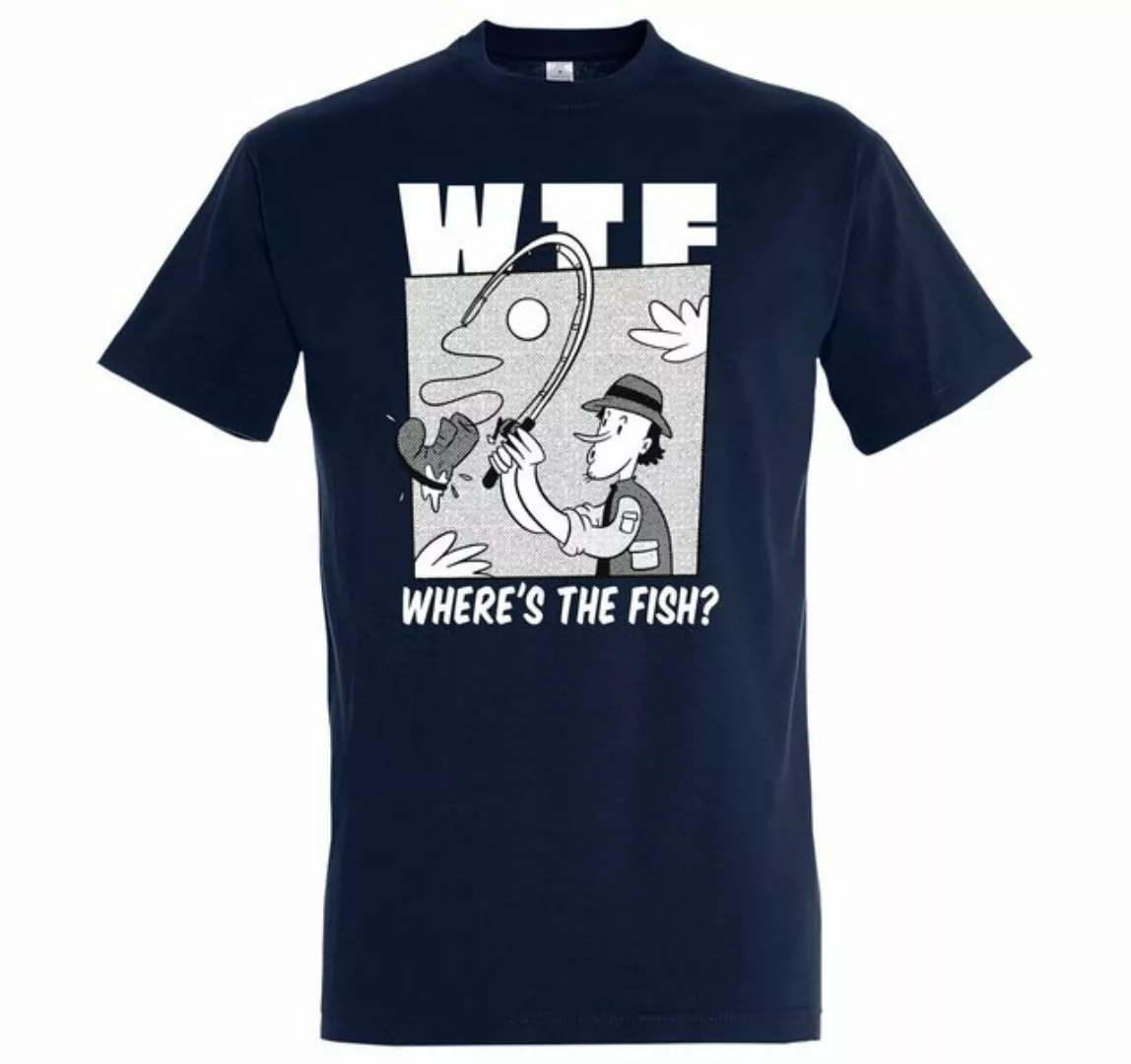 Youth Designz T-Shirt "WTF Where´s The Fish?" Herren Shirt mit trendigem Fr günstig online kaufen