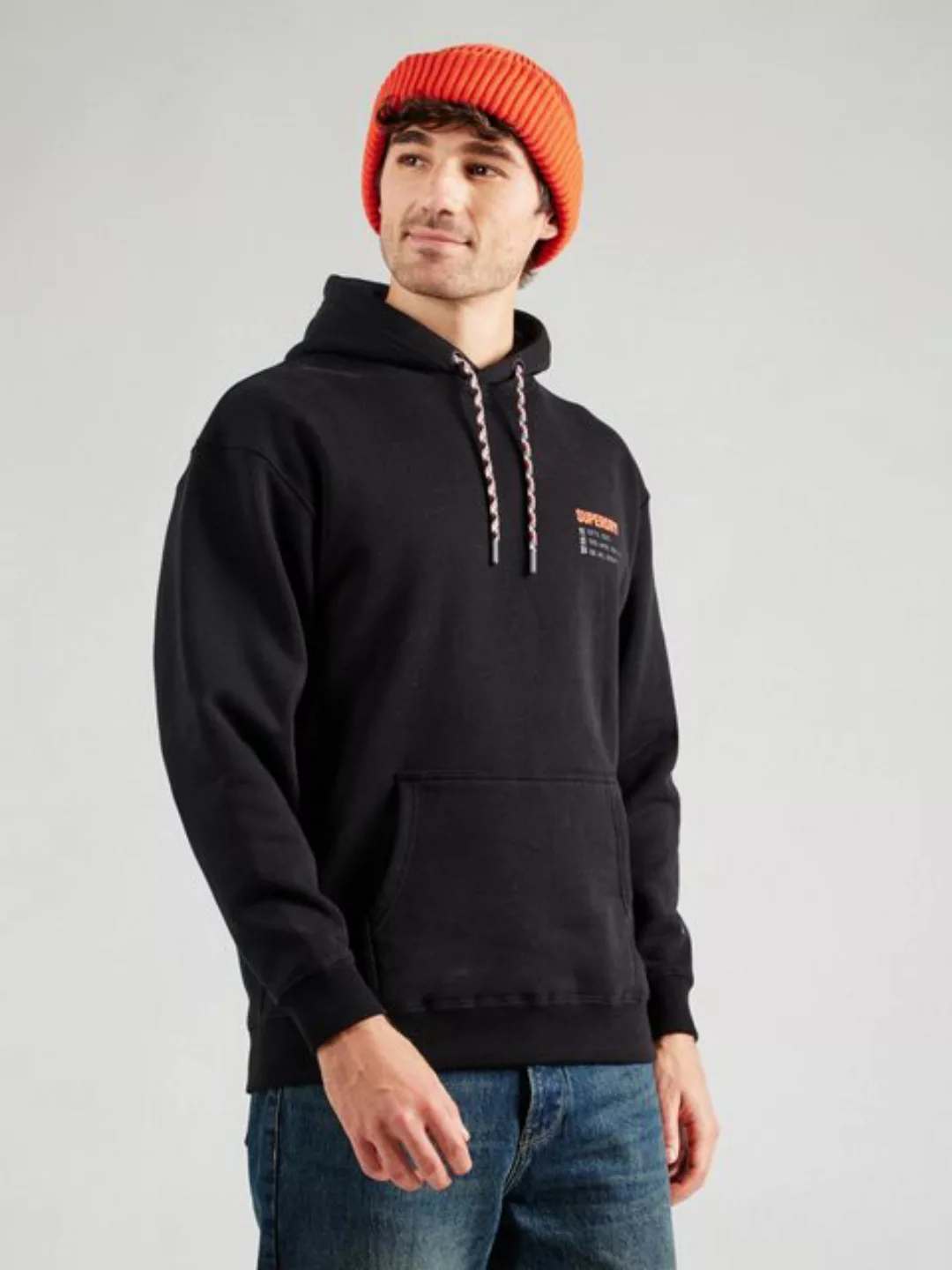 Superdry Kapuzensweatshirt UTILITY SPORT LOGO LOOSE HOOD günstig online kaufen