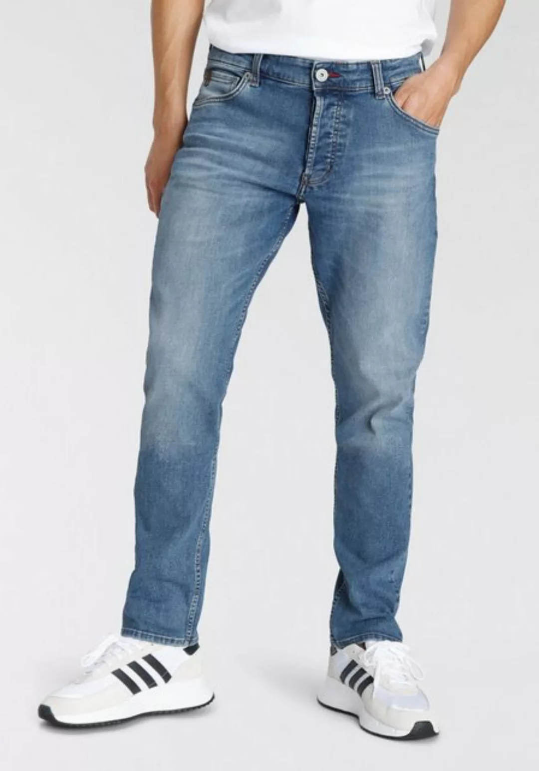 Bruno Banani Comfort-fit-Jeans "Floyd", gerade Beinform, mit Eingrifftasche günstig online kaufen