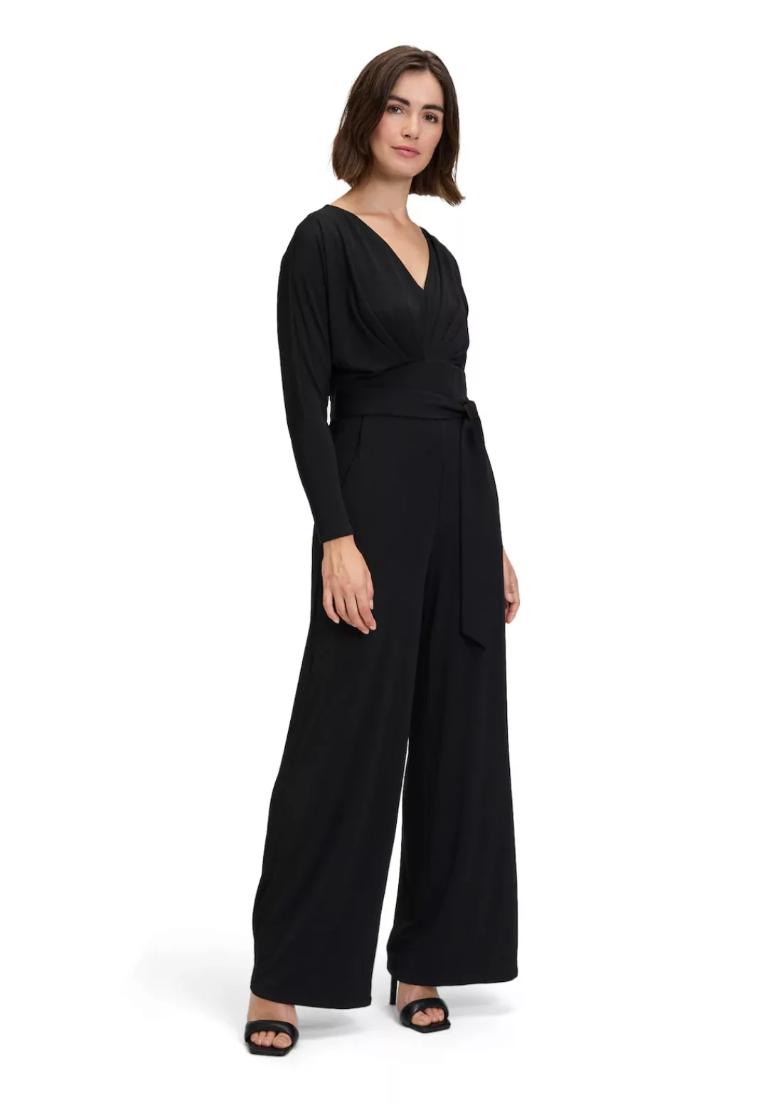 Vera Mont Overall "Vera Mont Jumpsuit mit Bindegürtel", (1 tlg.), Bindeband günstig online kaufen