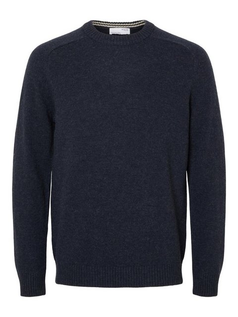 SELECTED HOMME Rundhalspullover Strickpullover günstig online kaufen