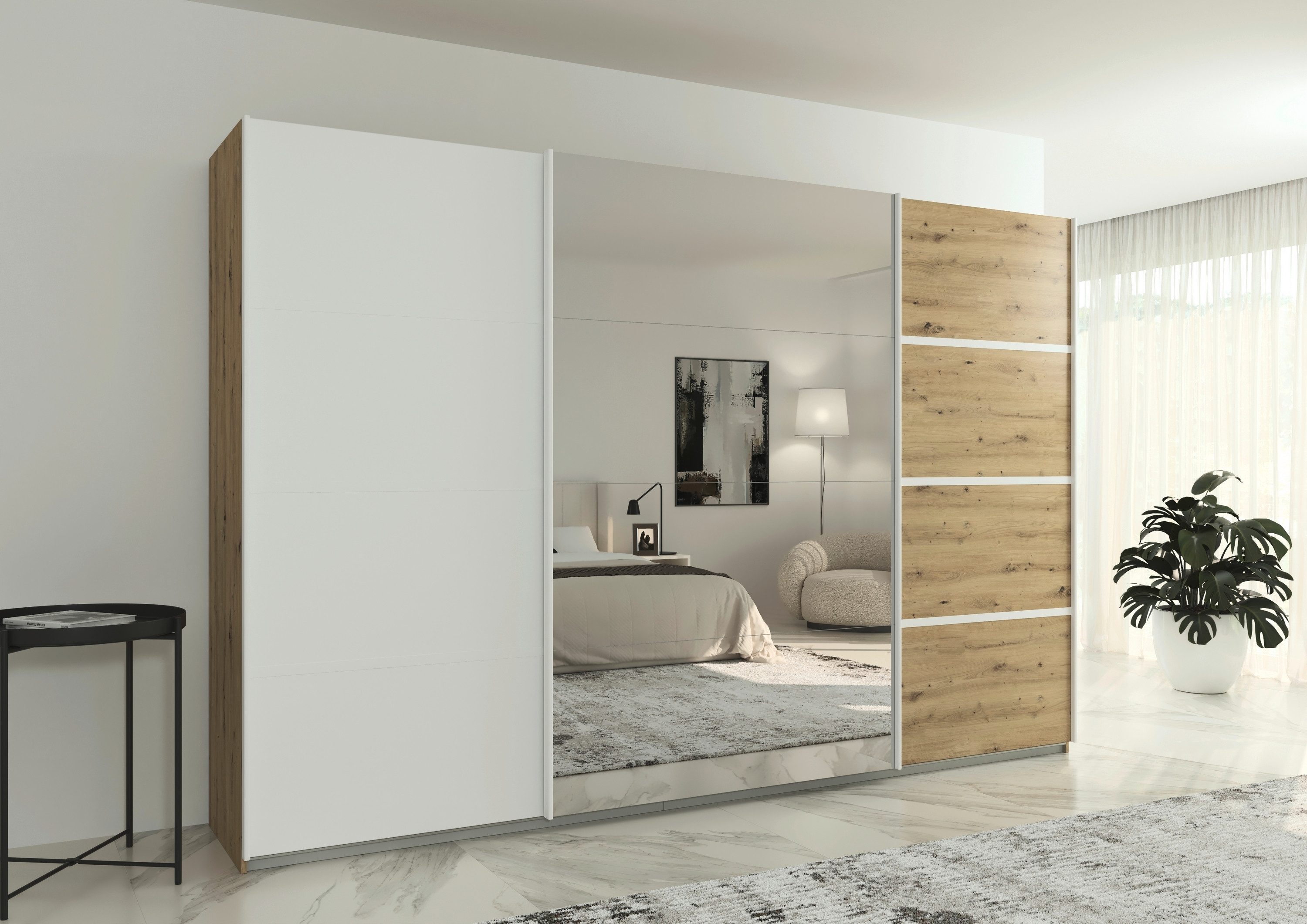 rauch Kleiderschrank "Schwebetürenschrank Garderobe Schrank TOP ANGEBOT Avo günstig online kaufen