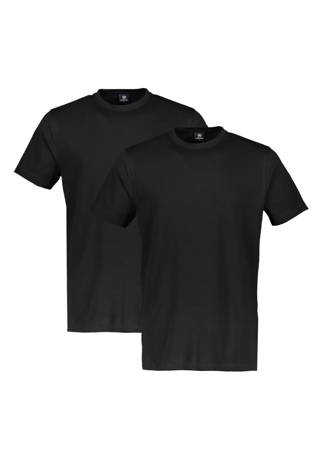 LERROS T-Shirt "LERROS Rundhals Doppelpack T-Shirt in Premium Baumwollquali günstig online kaufen